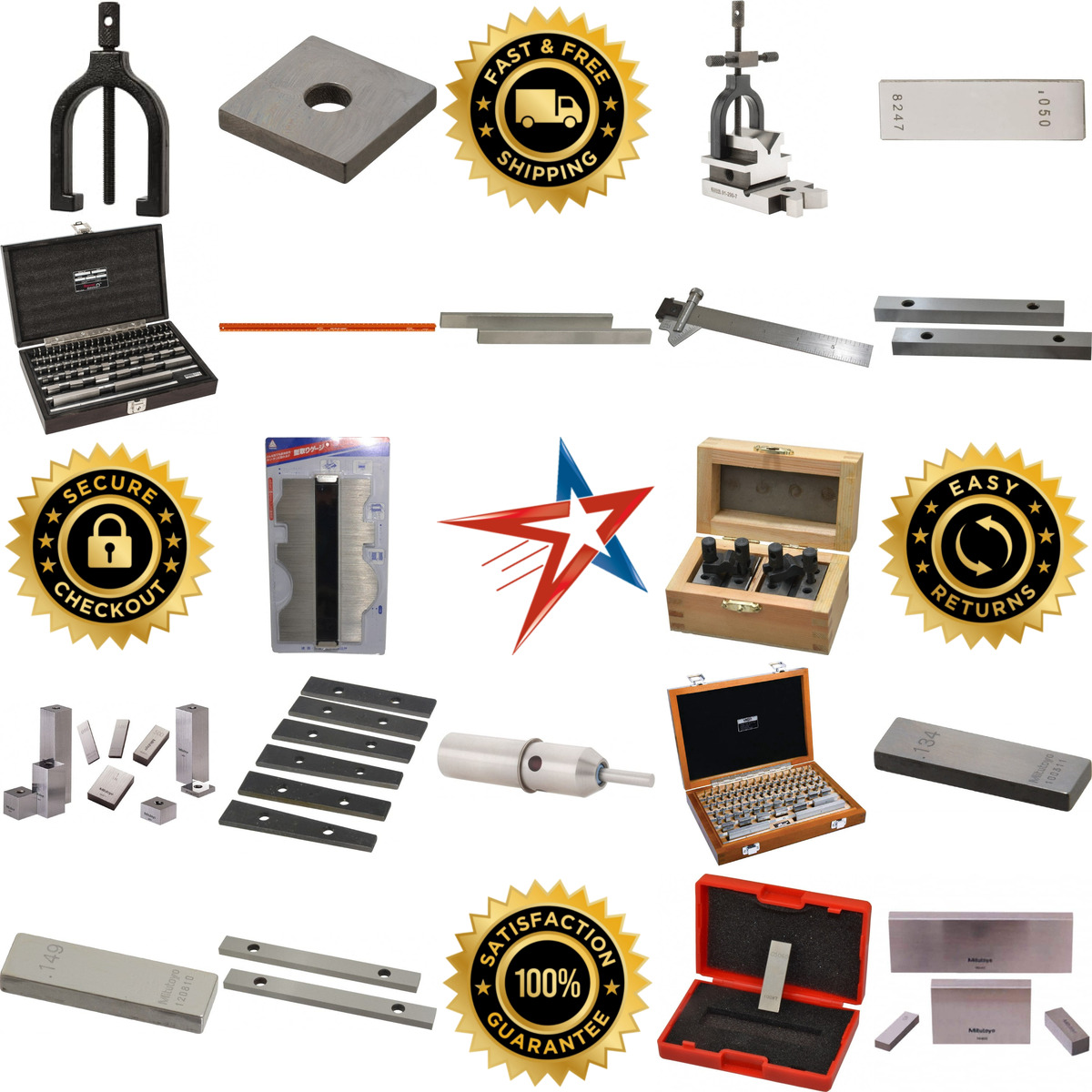 Millions of Products A selection of Calibration Layout and Machine Setup Tools products on GoVets