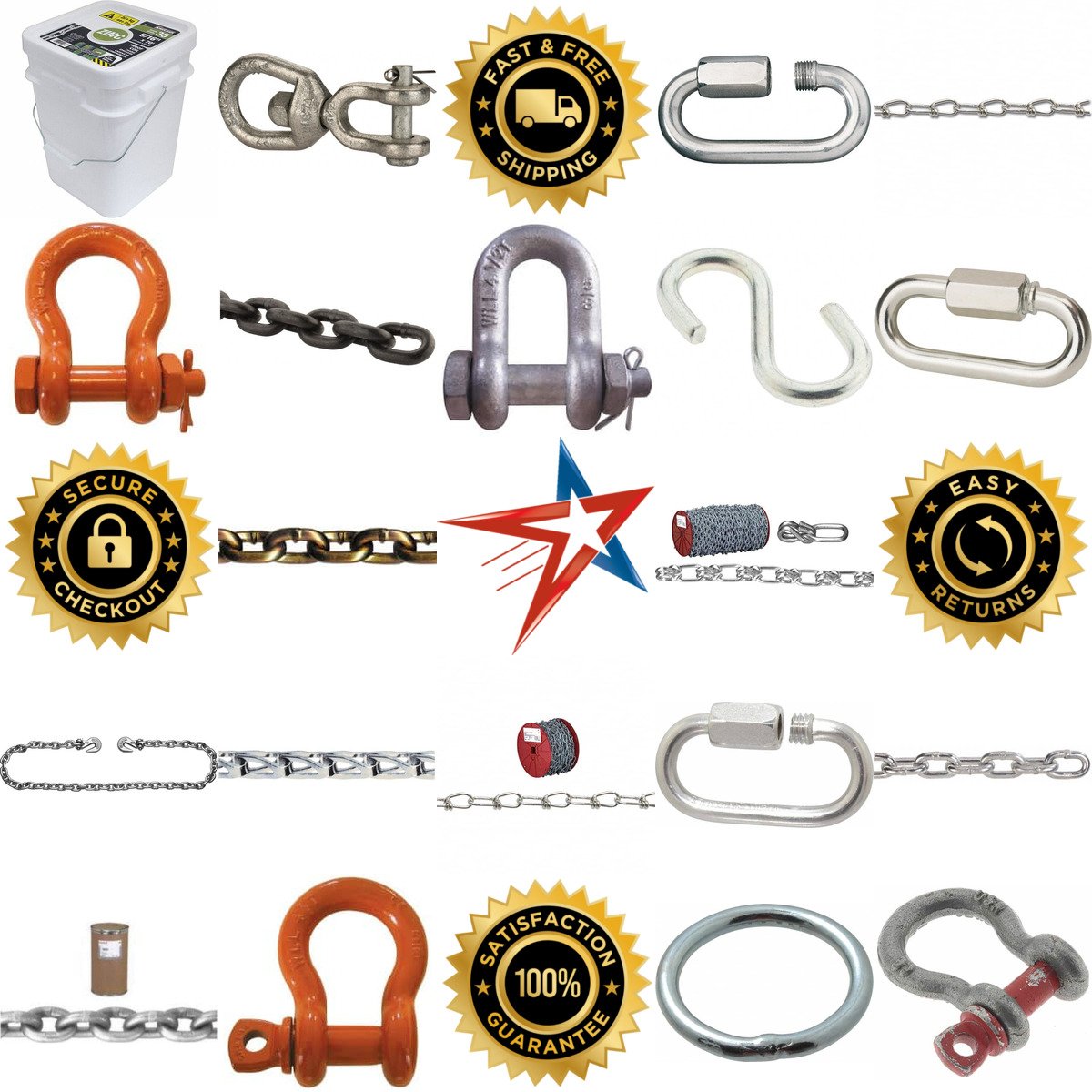 A selection of Chain products on GoVets