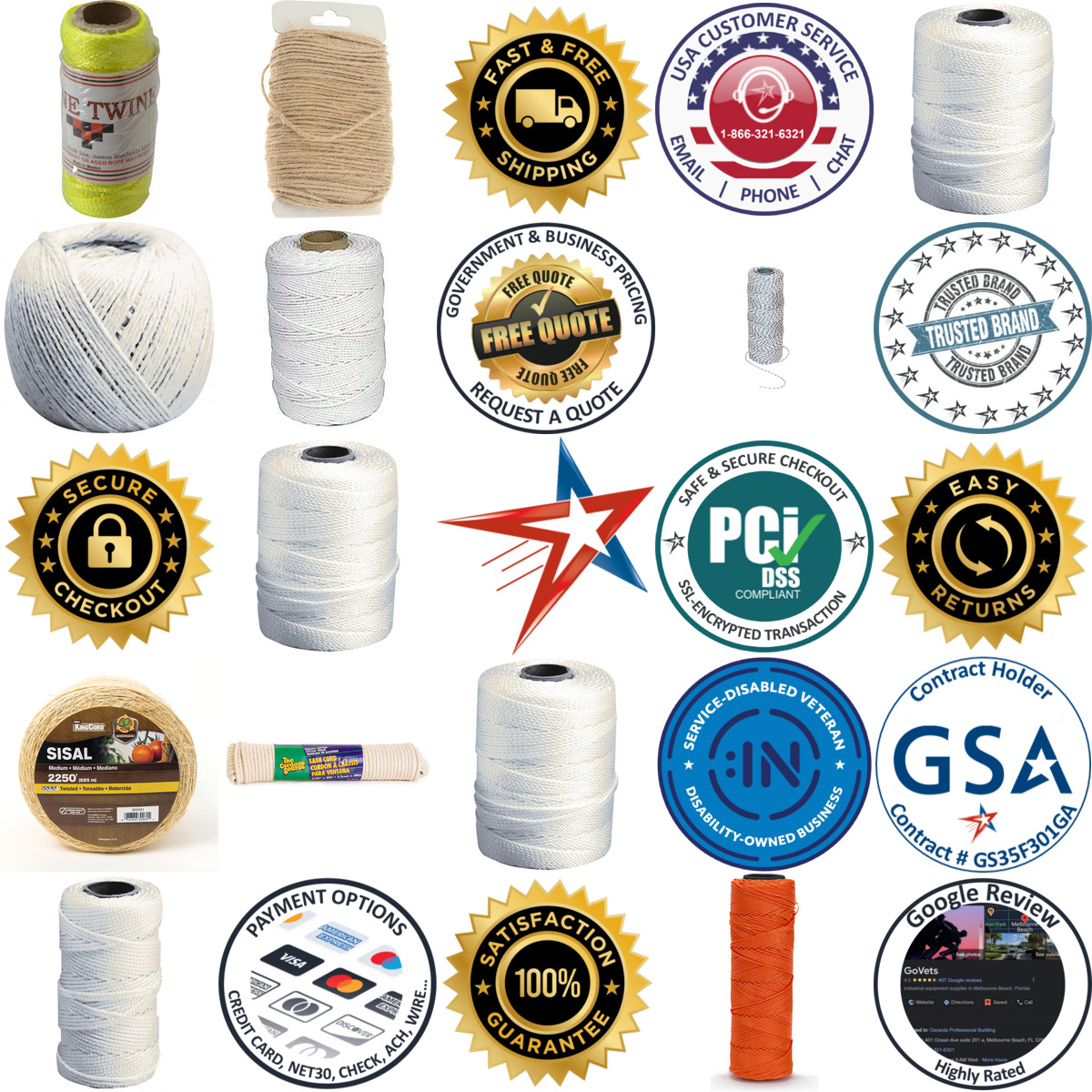 A selection of Twine products on GoVets
