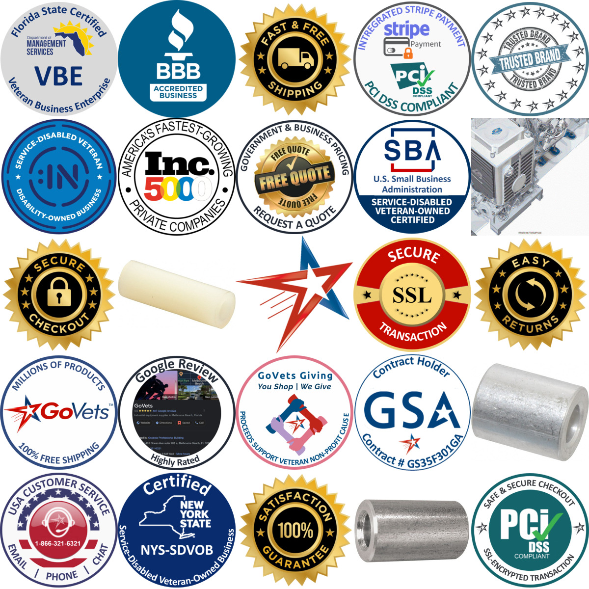 A selection of Circuit Board Spacers products on GoVets