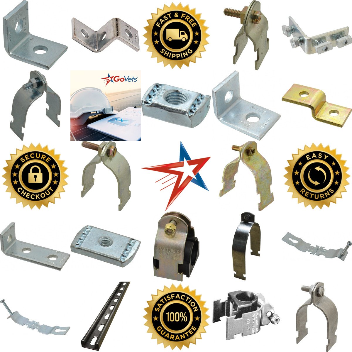 A selection of Framing Channels and Struts products on GoVets