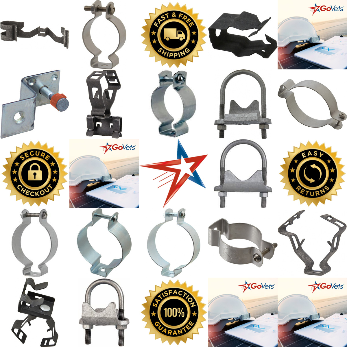 A selection of Conduit Hangers Holders and Fasteners products on GoVets