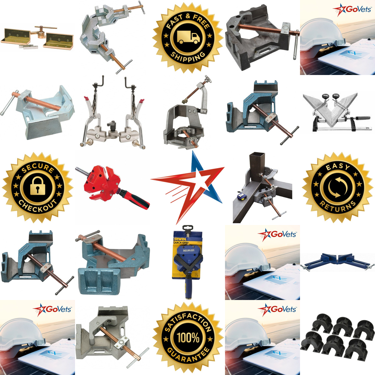A selection of Angle Corner and Framing Clamps products on GoVets