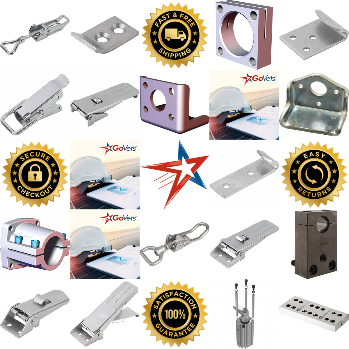 Millions of Products A selection of Clamp Mounting Devices products on GoVets