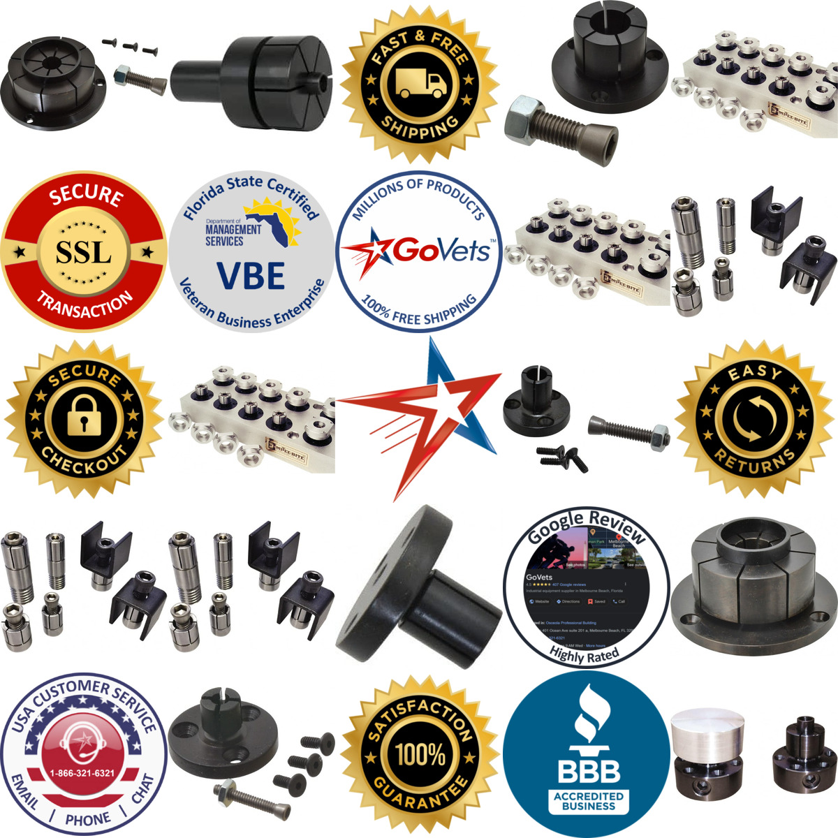 A selection of id Expansion Clamps products on GoVets