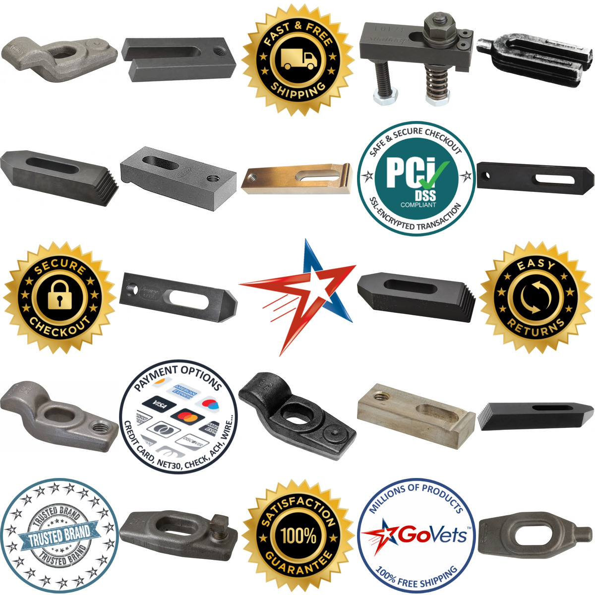 A selection of Strap Clamps and Assemblies products on GoVets