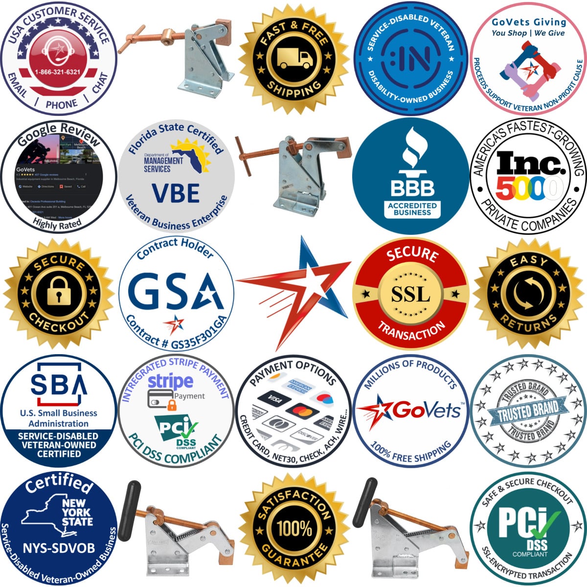 A selection of Kant Twist products on GoVets