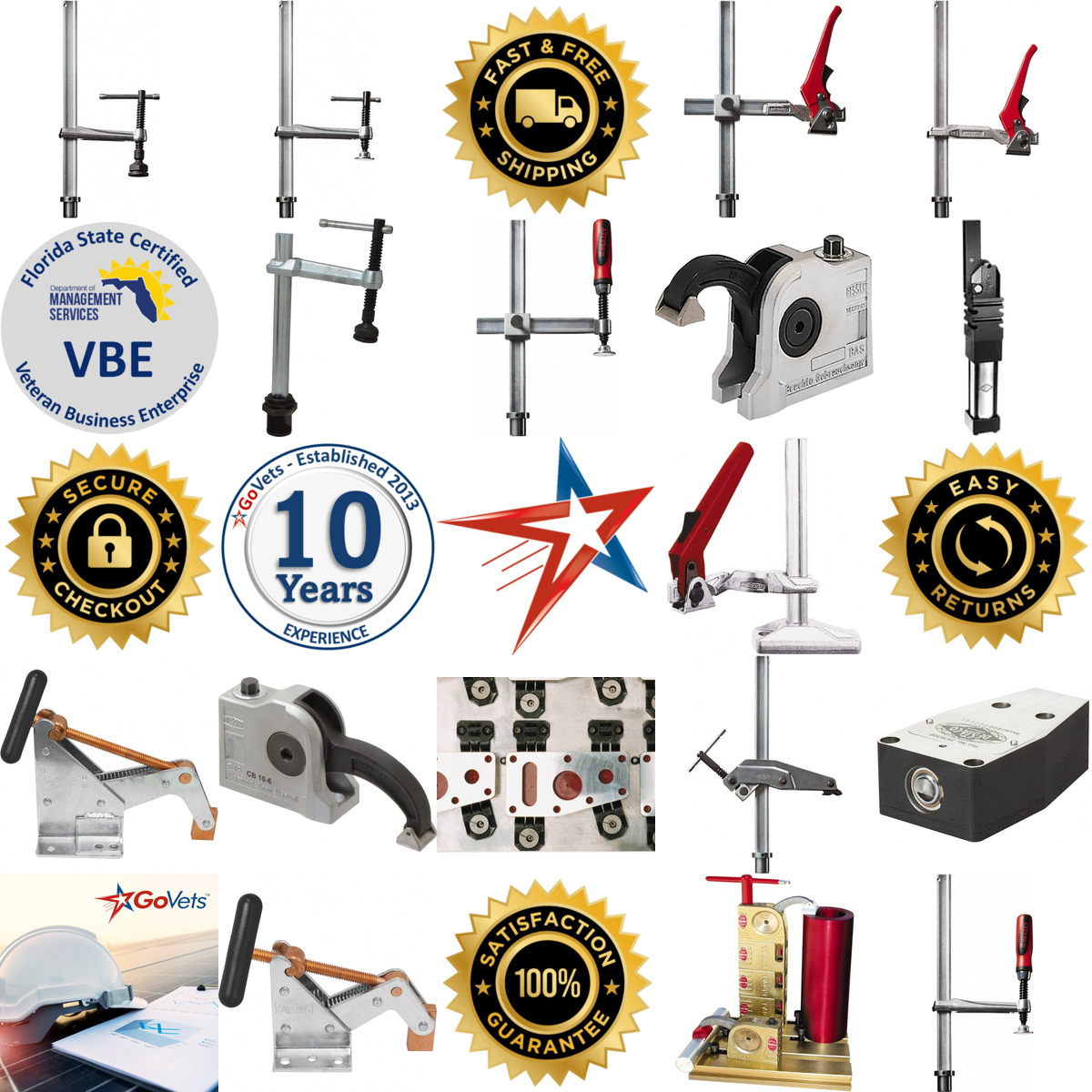 A selection of Hold Down Clamps products on GoVets