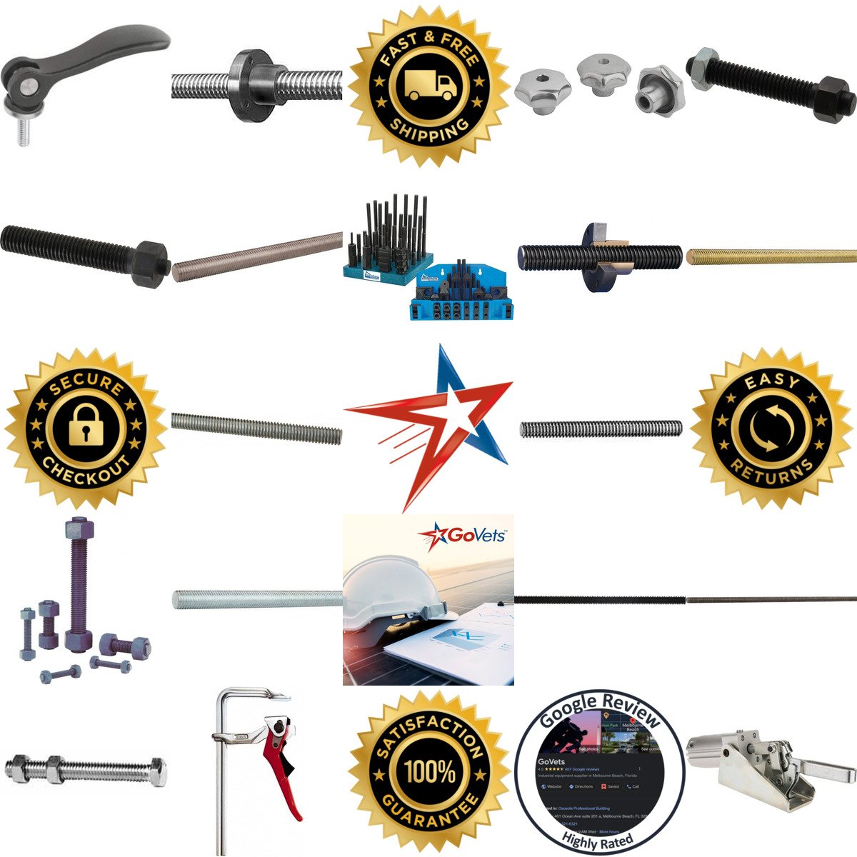 A selection of Clamps and Clamping Components products on GoVets