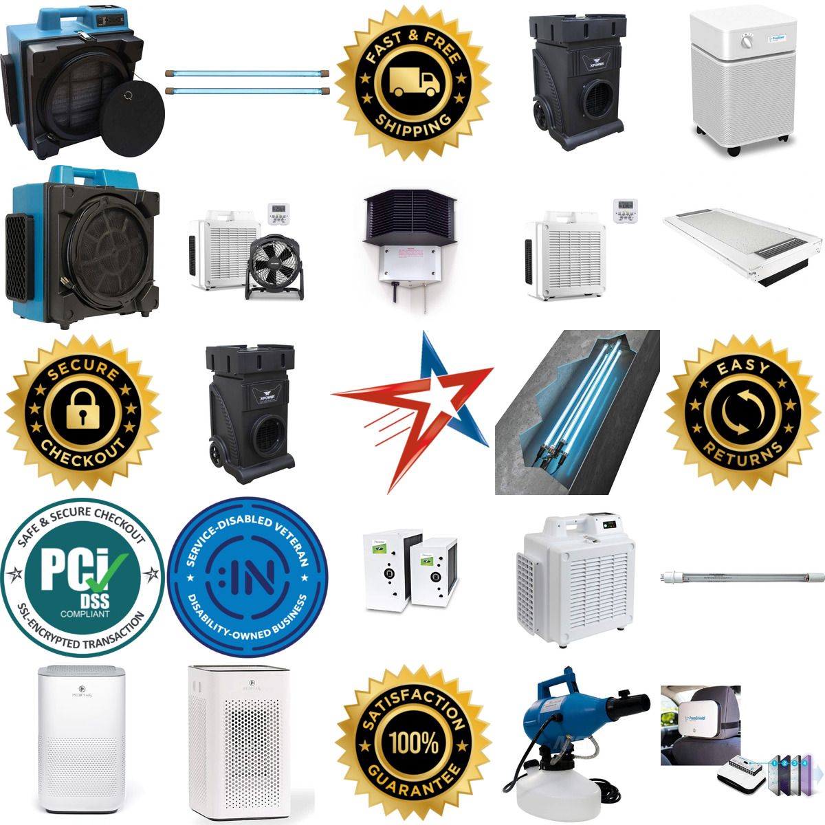 A selection of Air Cleaners products on GoVets