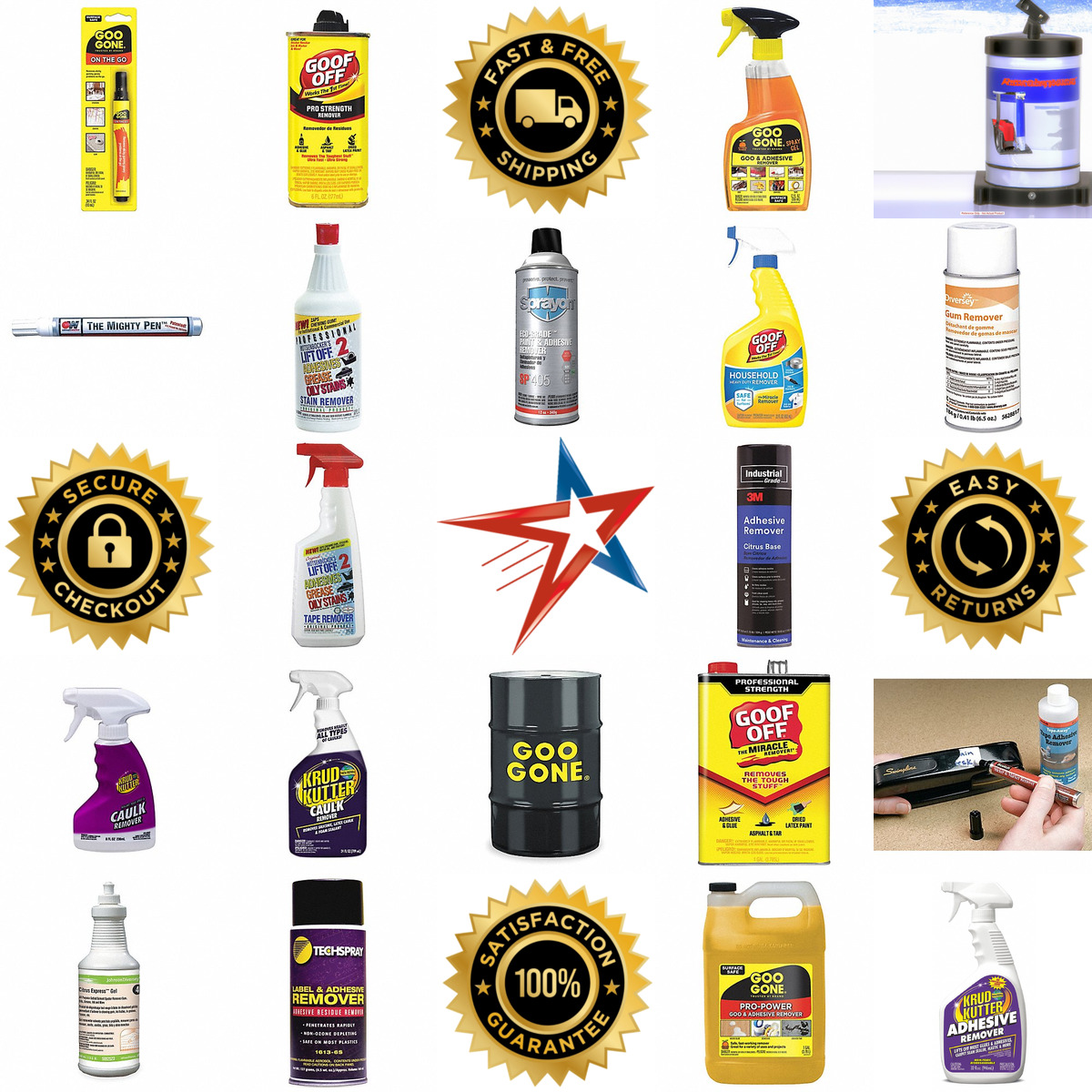 A selection of Adhesive Removers products on GoVets