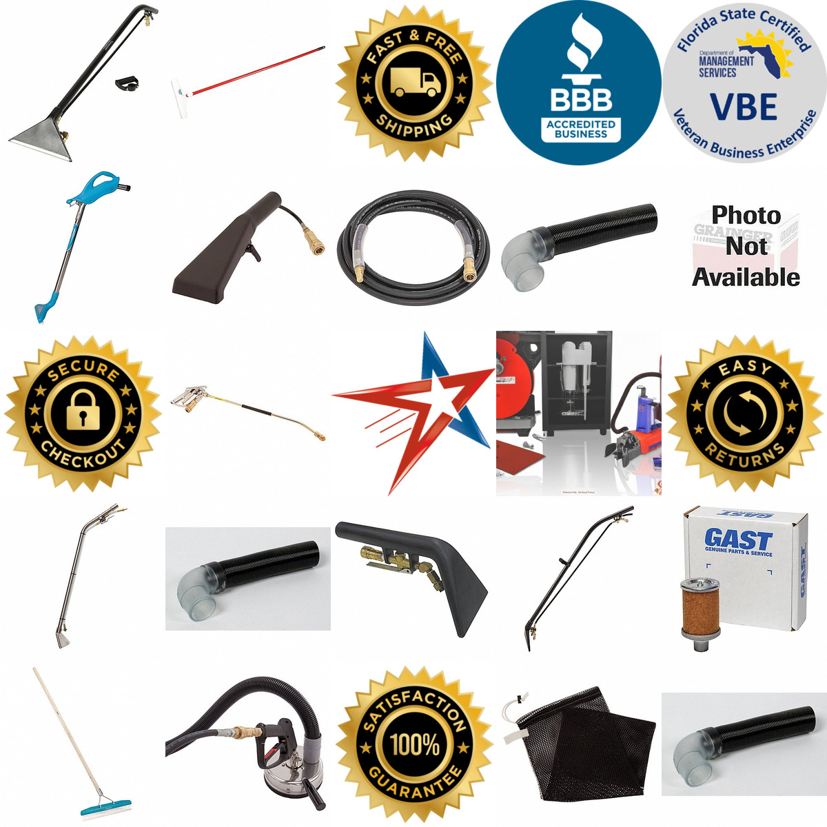 A selection of Carpet Extractor Accessories products on GoVets