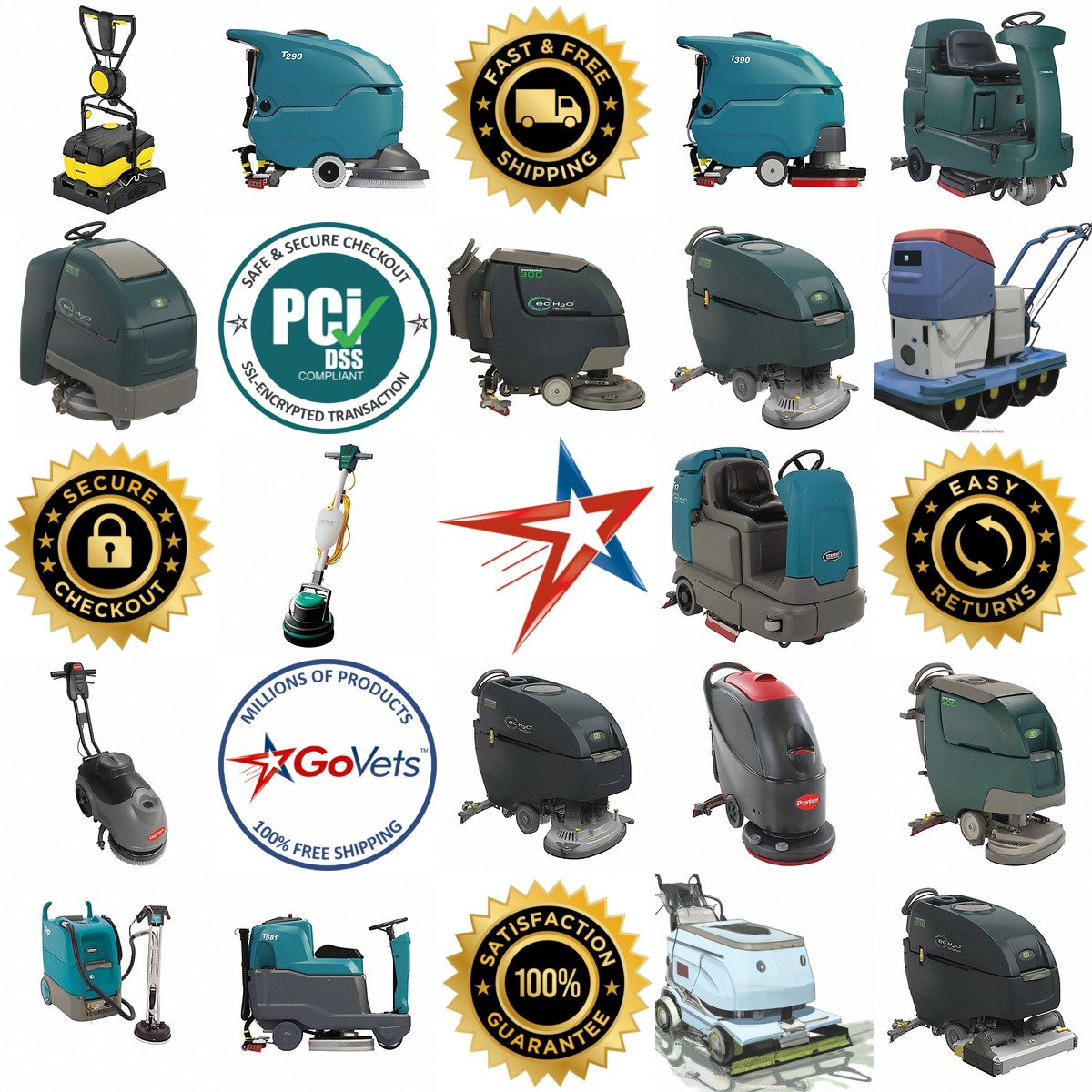 A selection of Self Propelled Floor Scrubbers products on GoVets