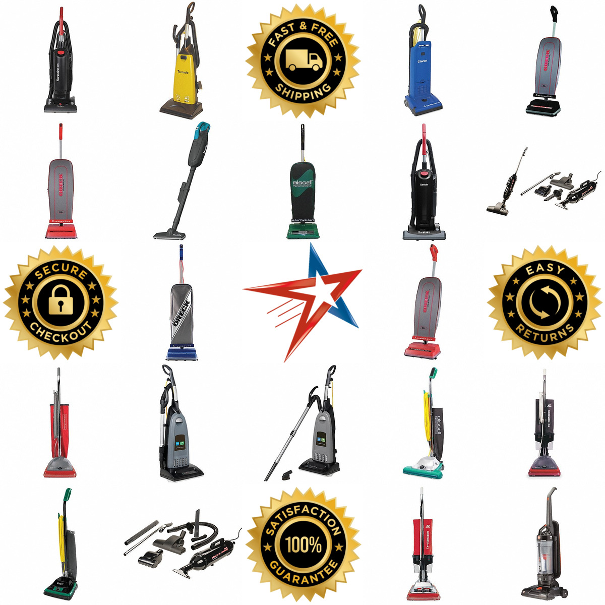 A selection of Upright Vacuum Cleaners products on GoVets