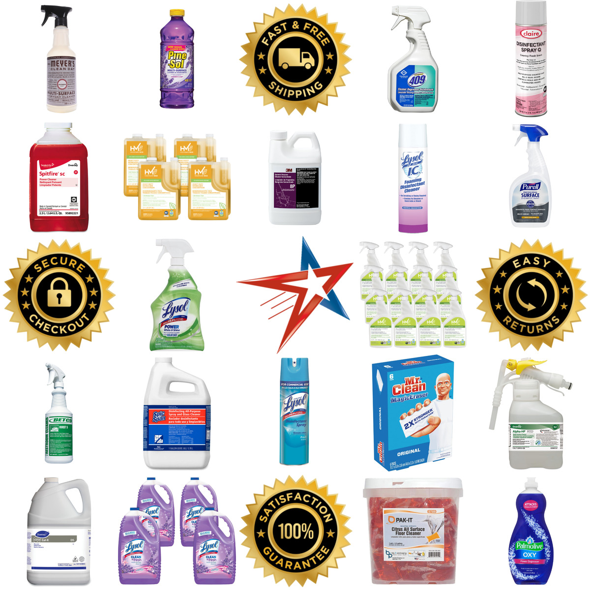 Millions of Products A selection of All Purpose Cleaners products on GoVets