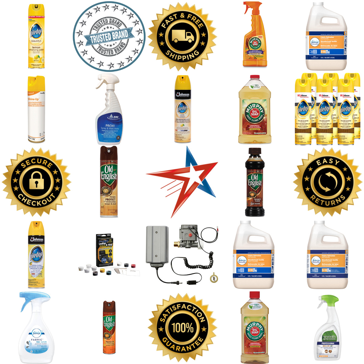 Millions of Products A selection of Furniture Cleaners products on GoVets