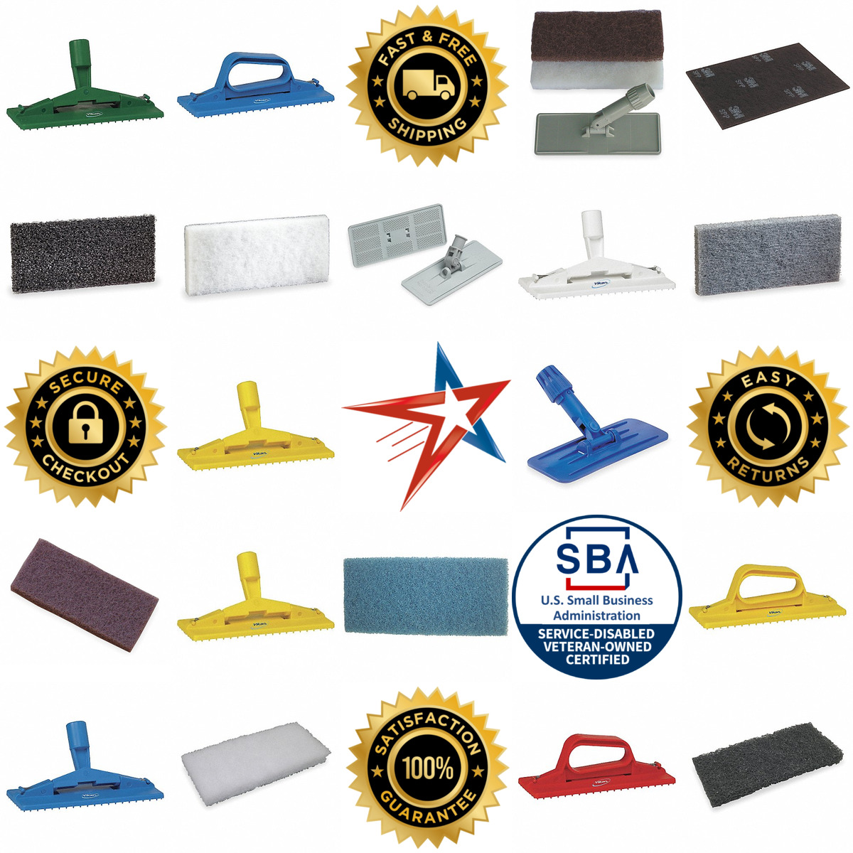 A selection of Baseboard Cleaning Pads and Holders products on GoVets