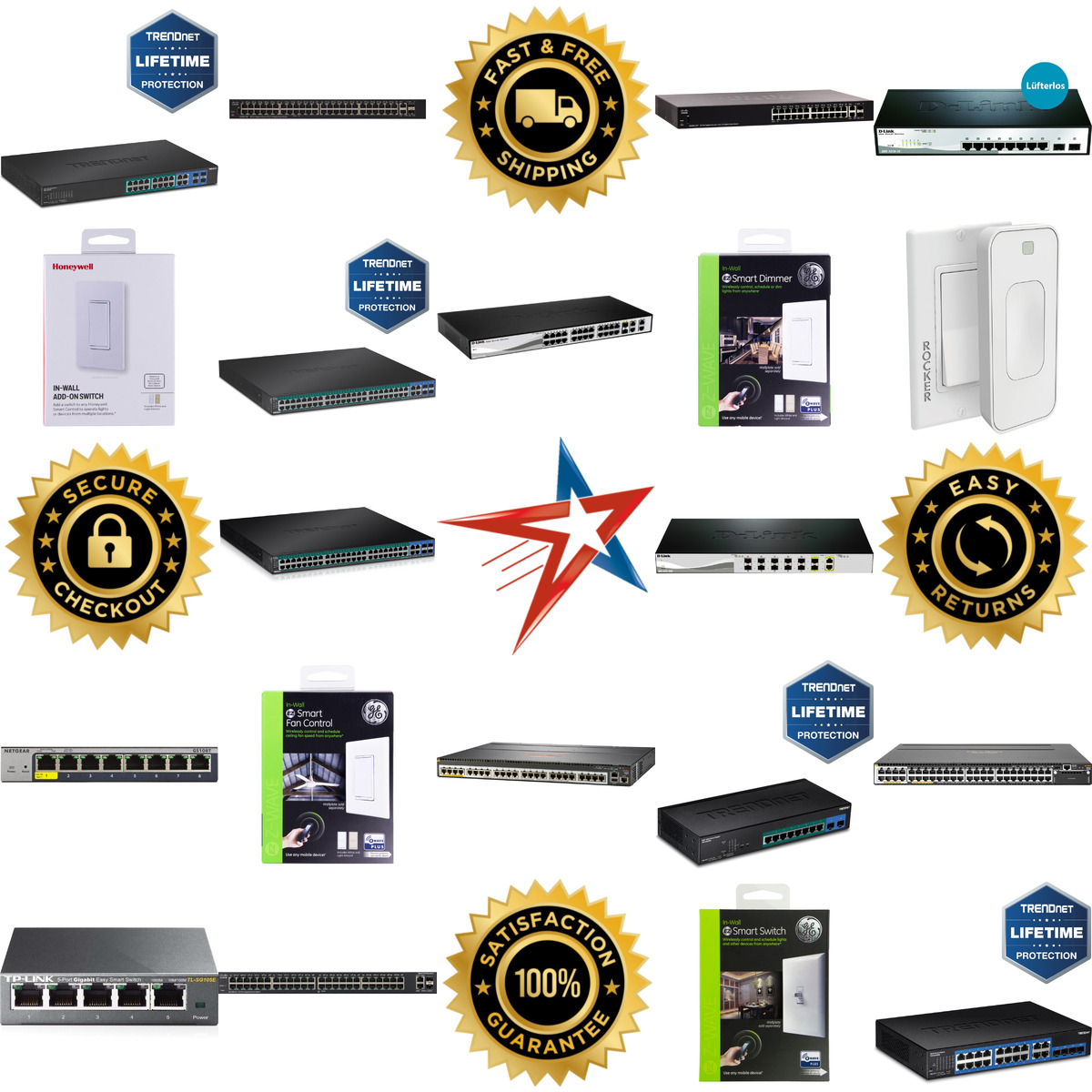 Millions of Products A selection of Electrical Switches products on GoVets