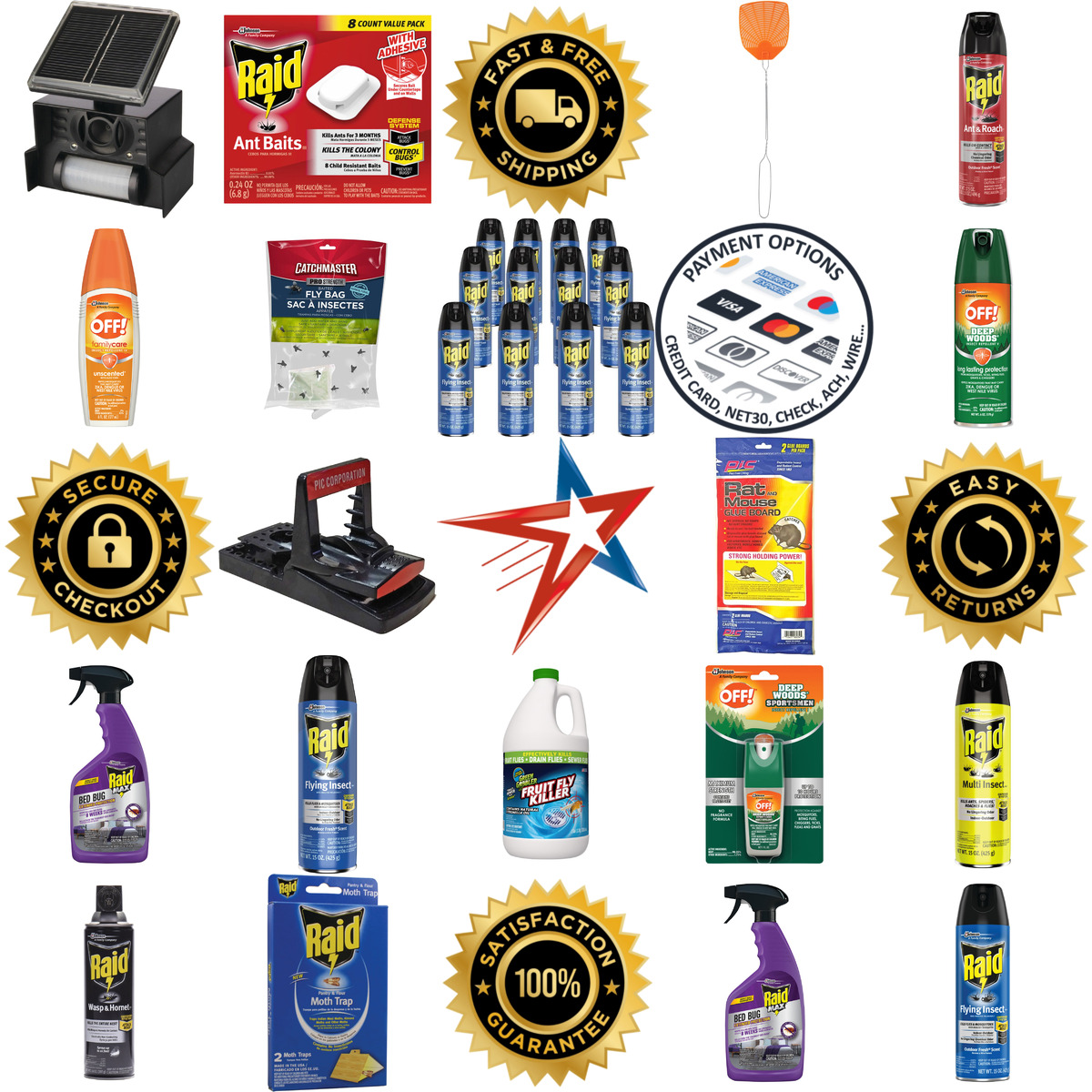 Millions of Products A selection of Pesticides and Repellents products on GoVets