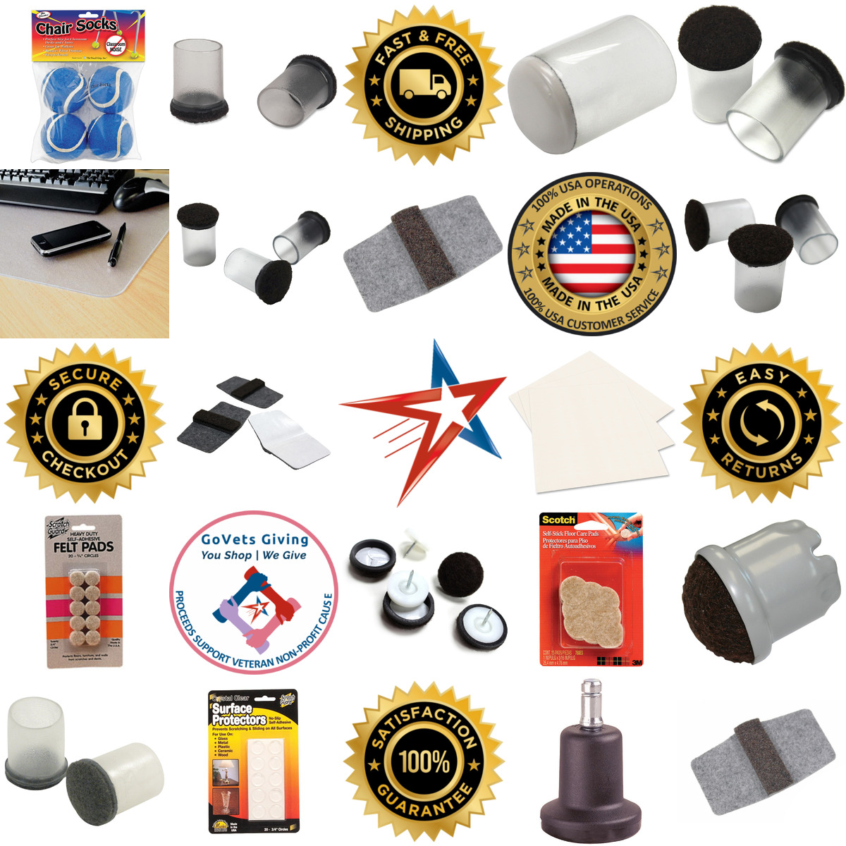 Millions of Products A selection of Surface Protectors products on GoVets