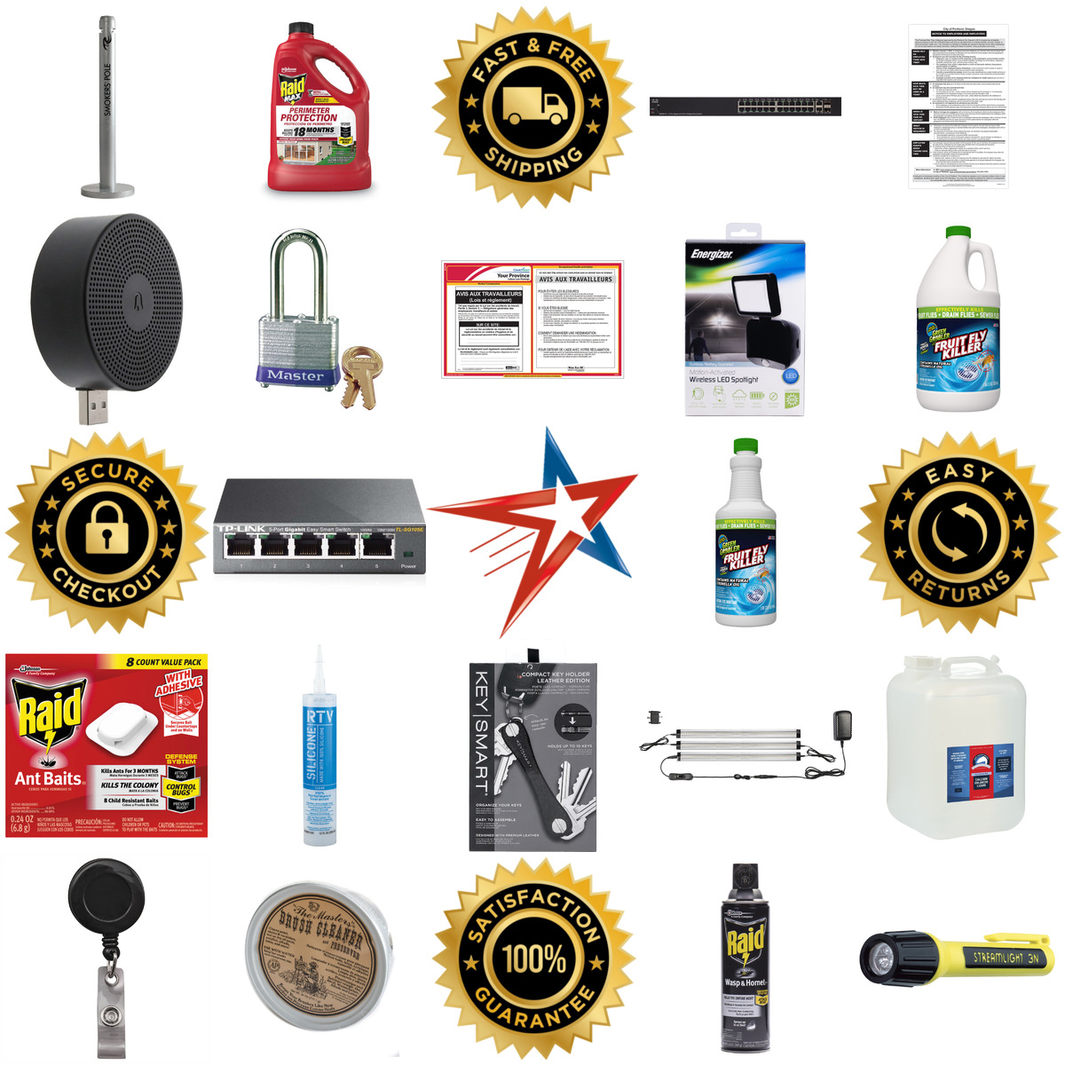 Millions of Products A selection of Facility Supplies products on GoVets