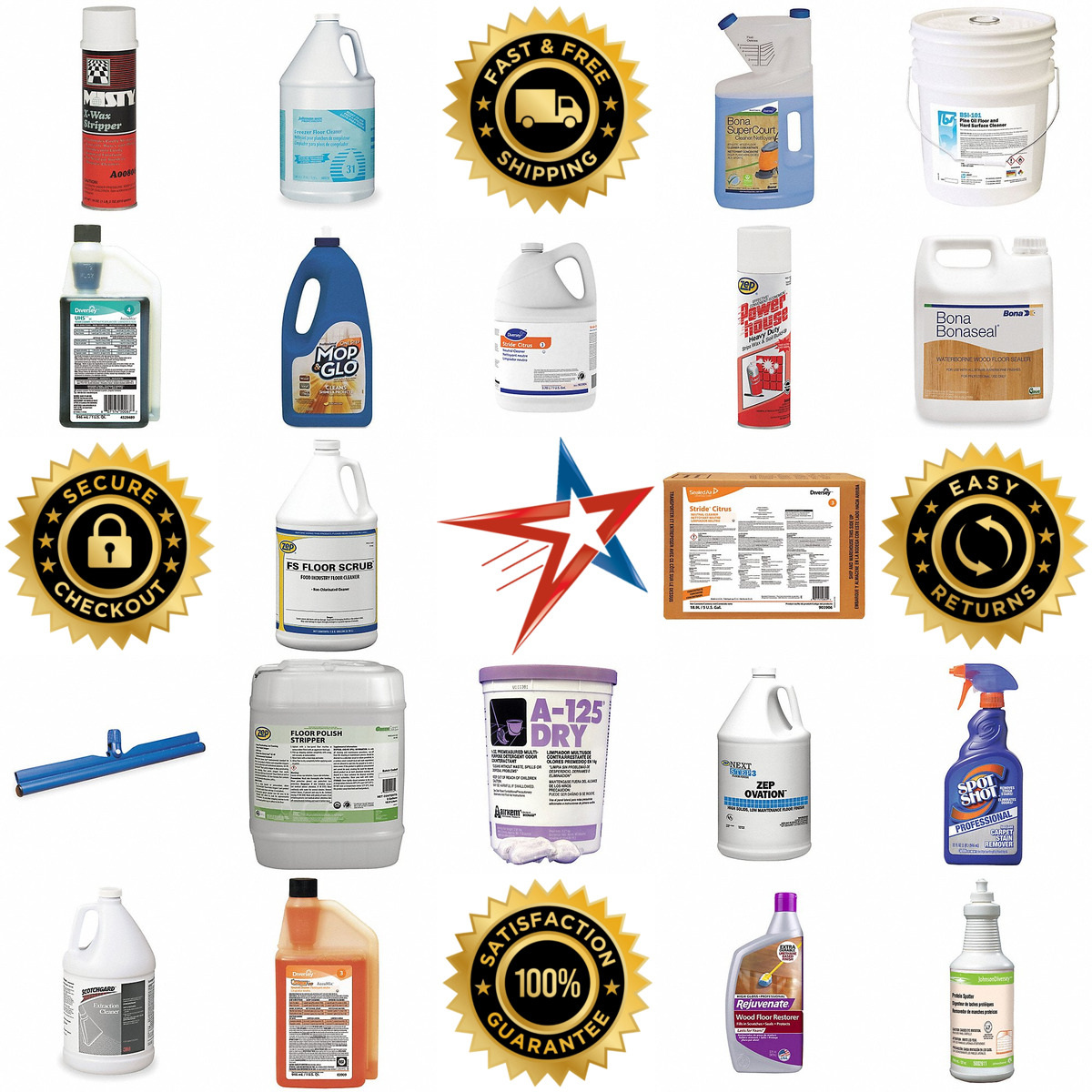 A selection of Floor Care products on GoVets