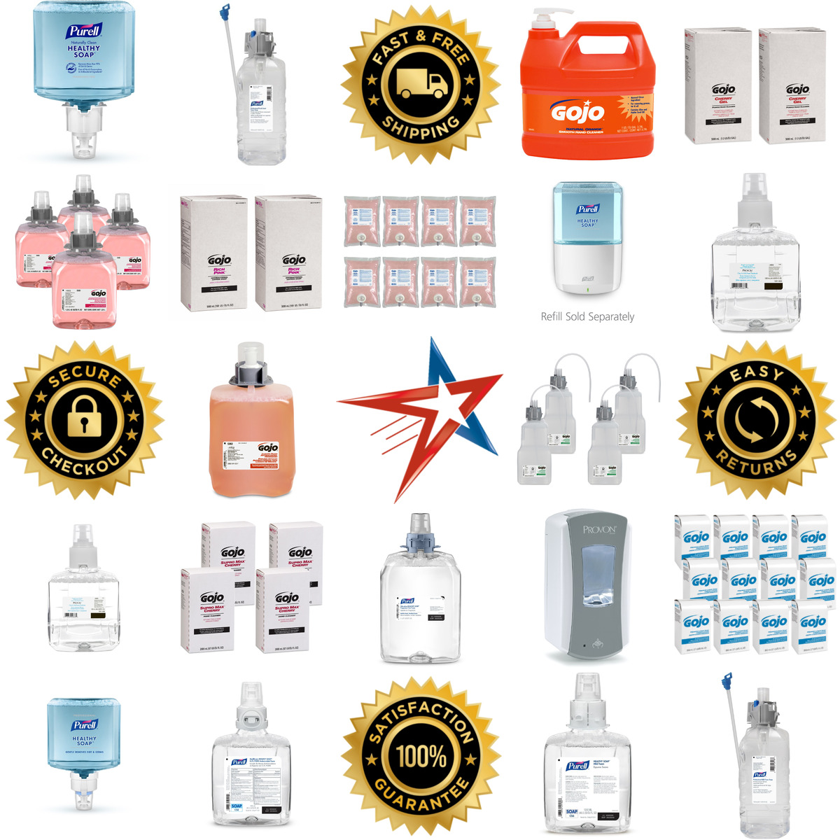 A selection of Gojo Industries Inc products on GoVets