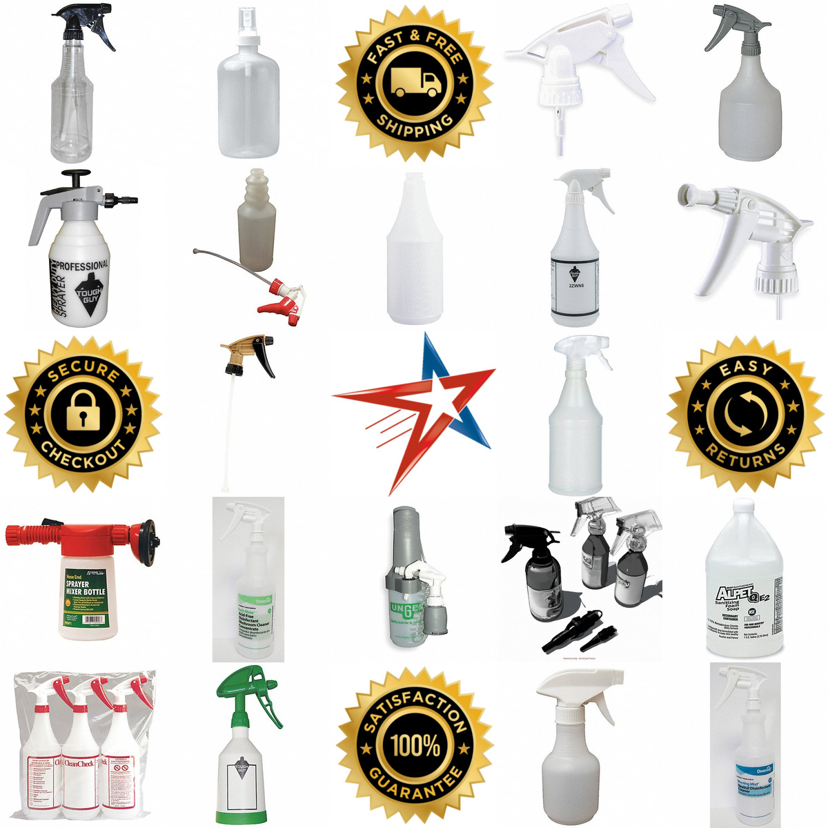 A selection of Spray Bottles and Trigger Sprays products on GoVets