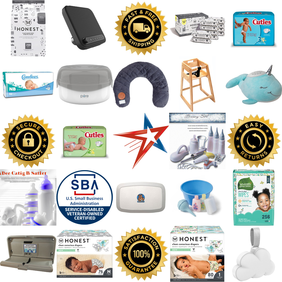 A selection of Baby Supplies products on GoVets