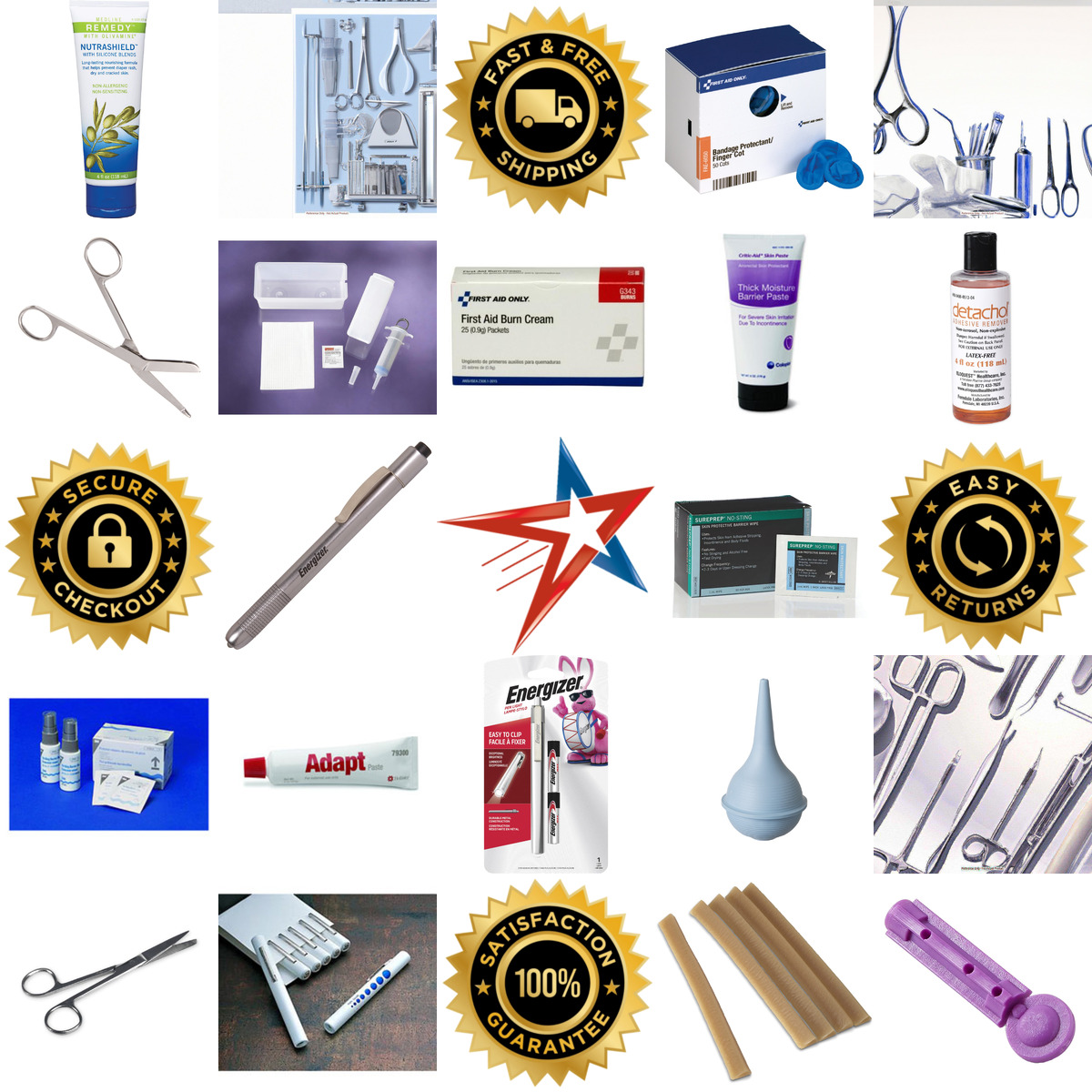 Millions of Products A selection of Surgical Supplies products on GoVets
