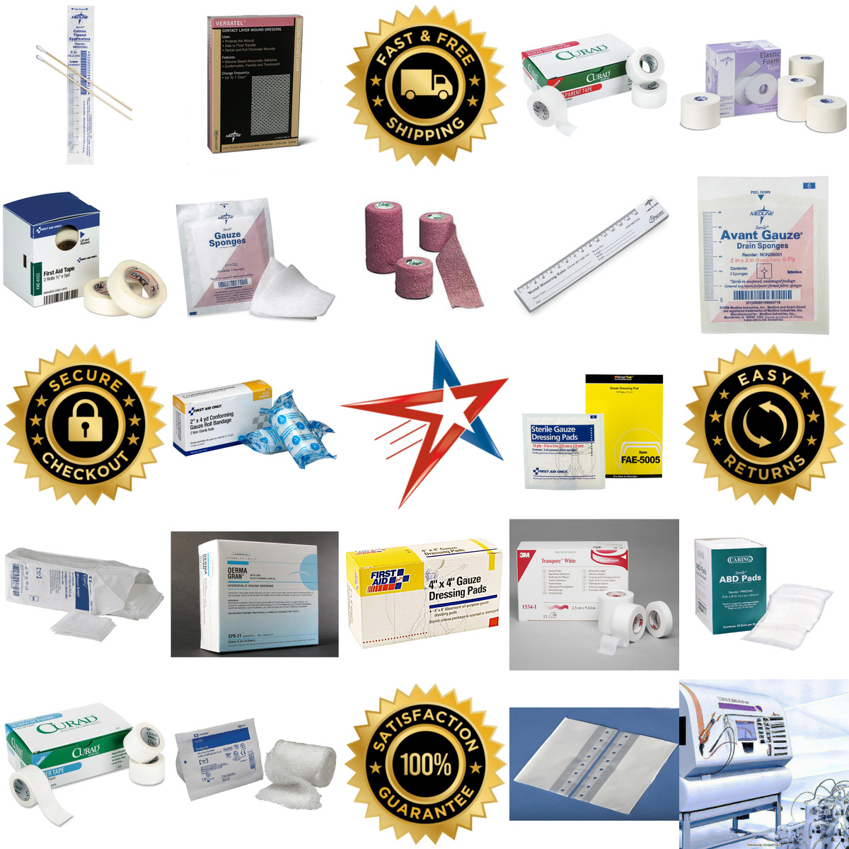 A selection of Wound Care products on GoVets