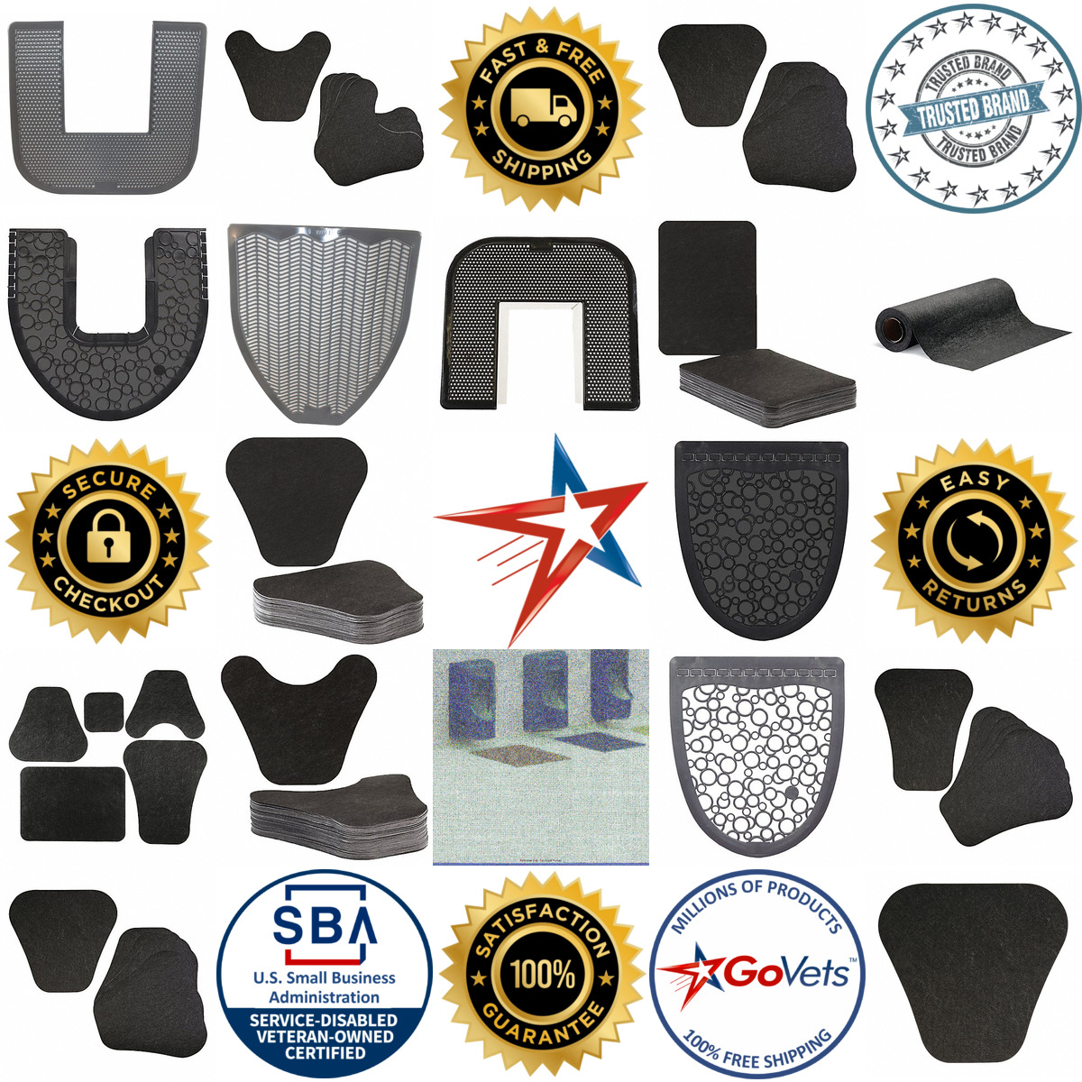 A selection of Toilet and Urinal Mats products on GoVets
