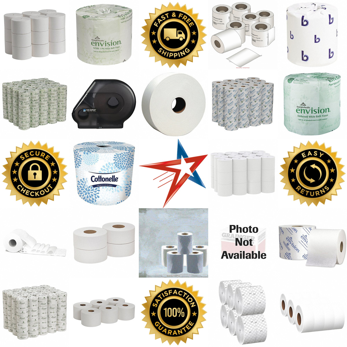 A selection of Toilet Paper Rolls products on GoVets