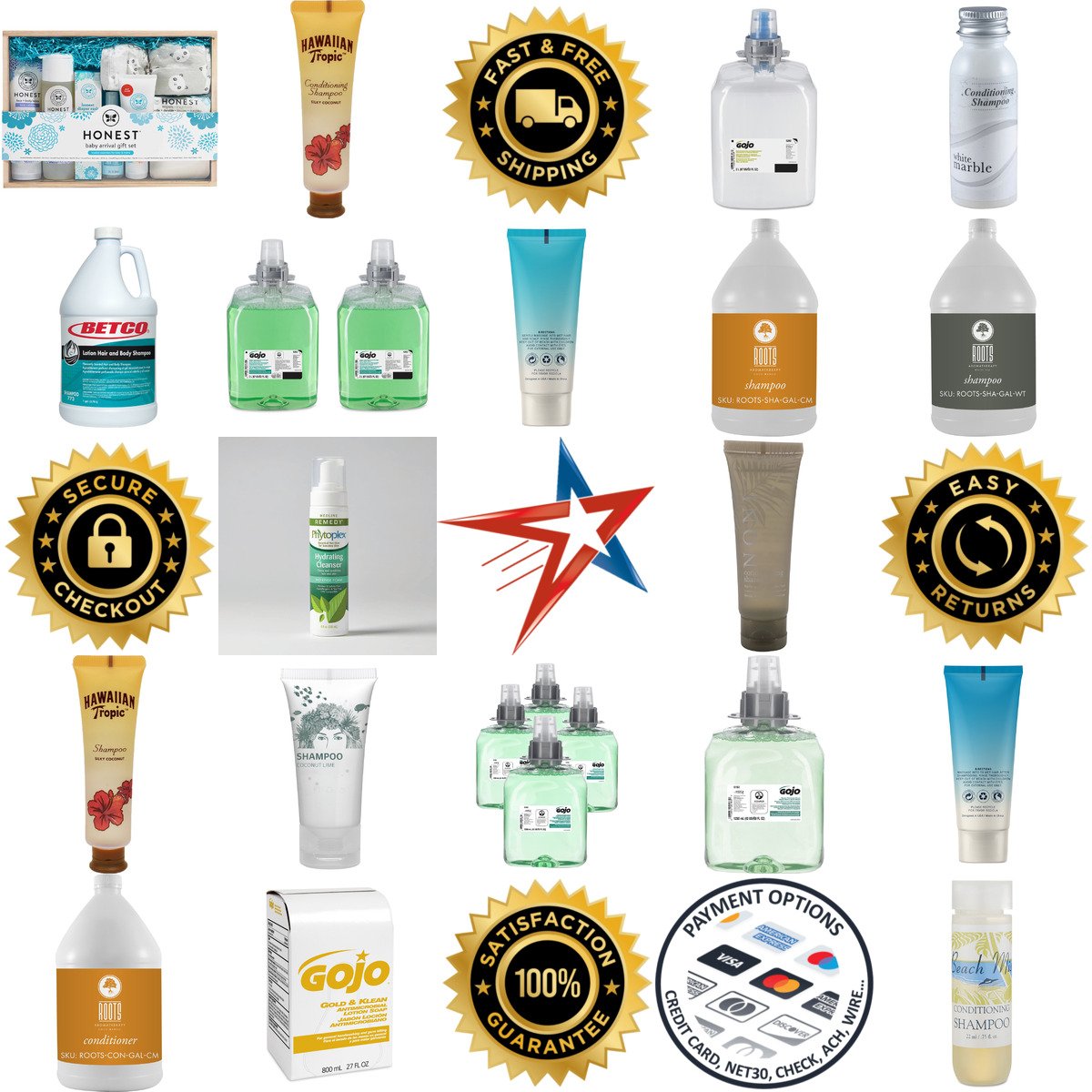A selection of Hair Care products on GoVets