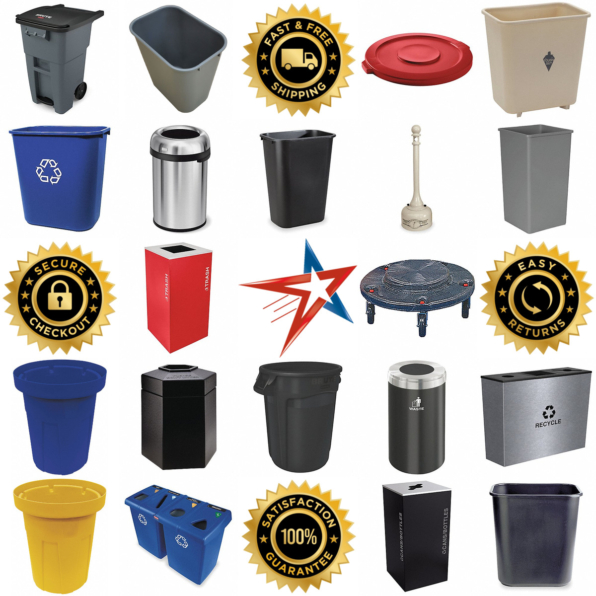 A selection of Receptacles and Containers products on GoVets