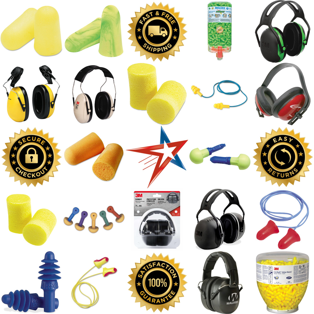 Millions of Products A selection of Hearing Protection products on GoVets