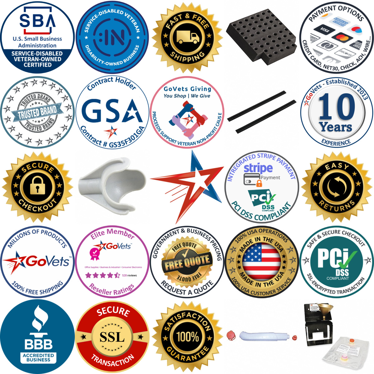 A selection of Mop Parts and Accessories products on GoVets