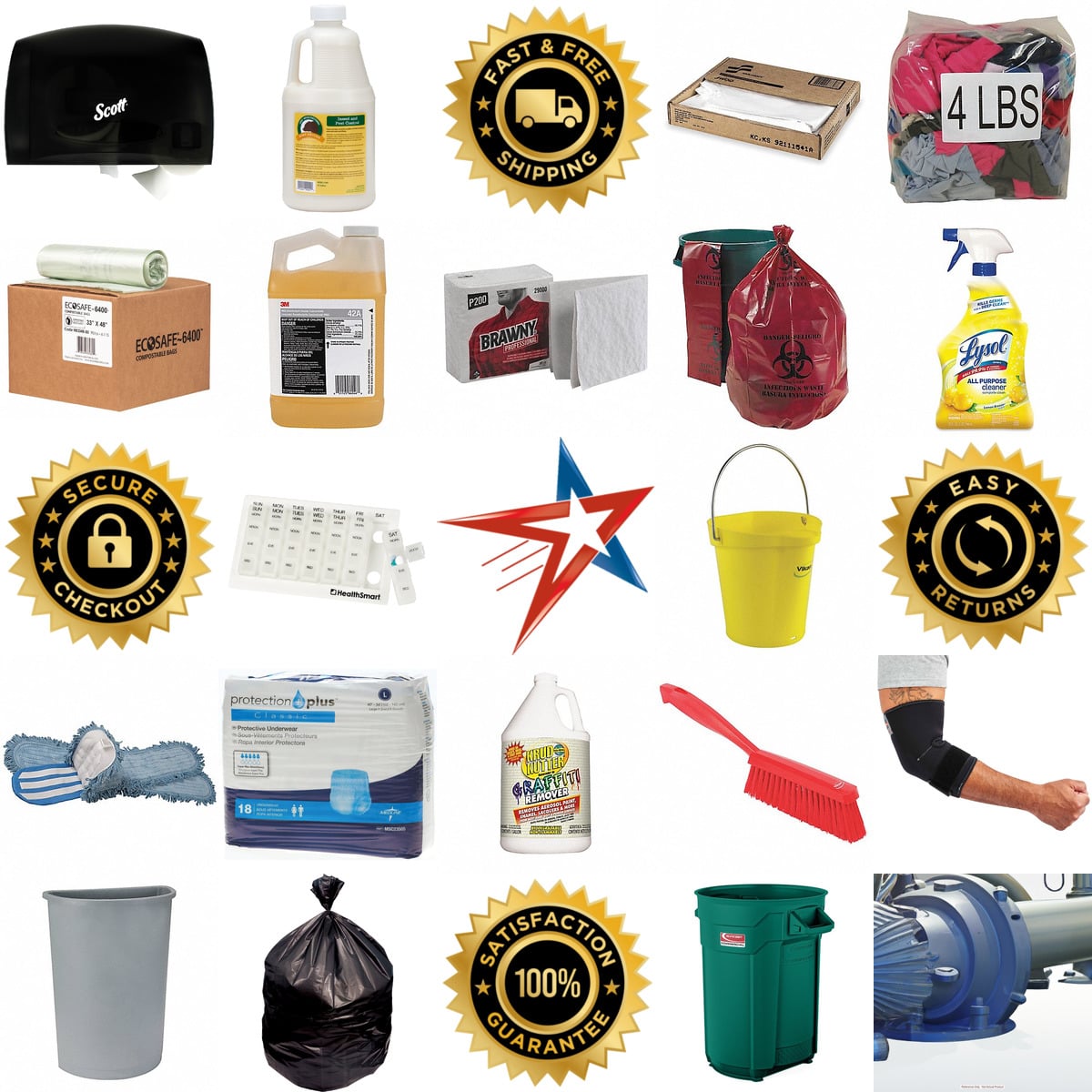 Millions of Products A selection of Cleaning products on GoVets