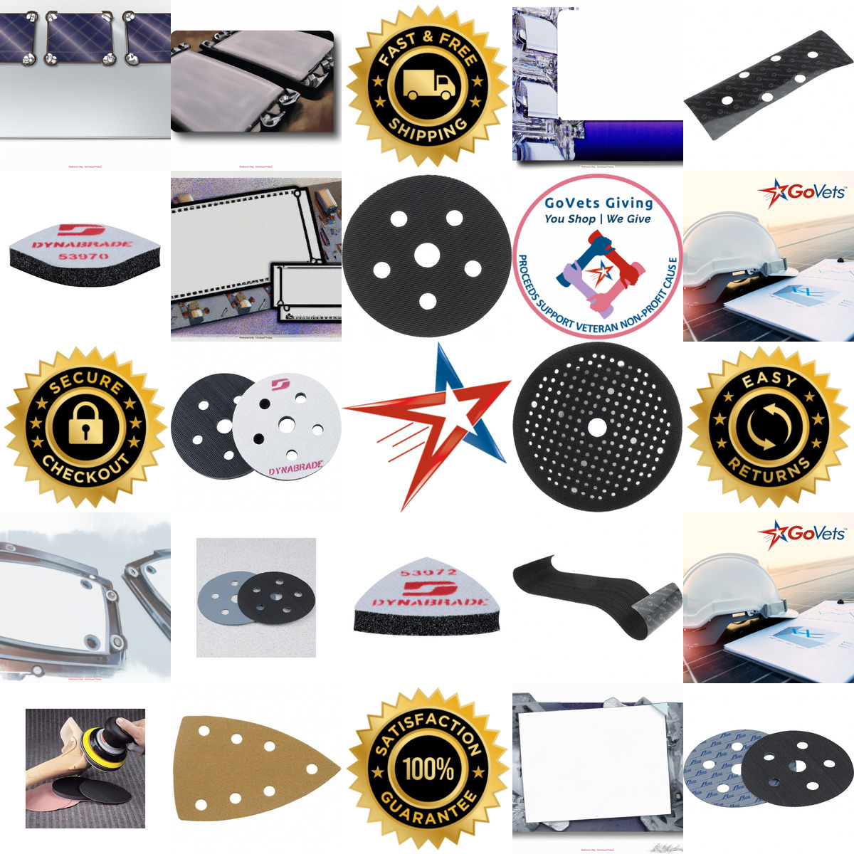 A selection of Conversion and Interface Backing Pads products on GoVets