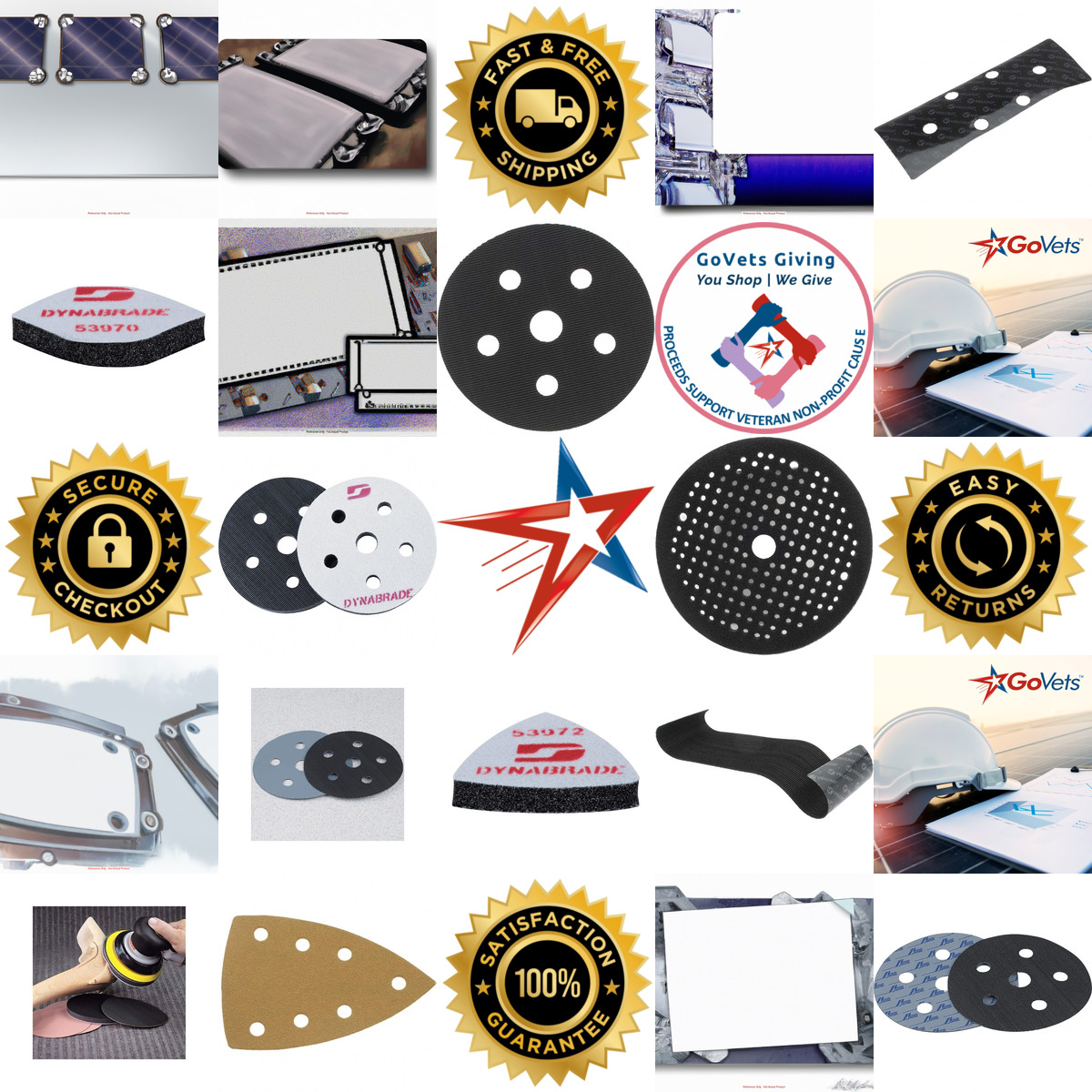 Millions of Products A selection of Conversion and Interface Backing Pads products on GoVets