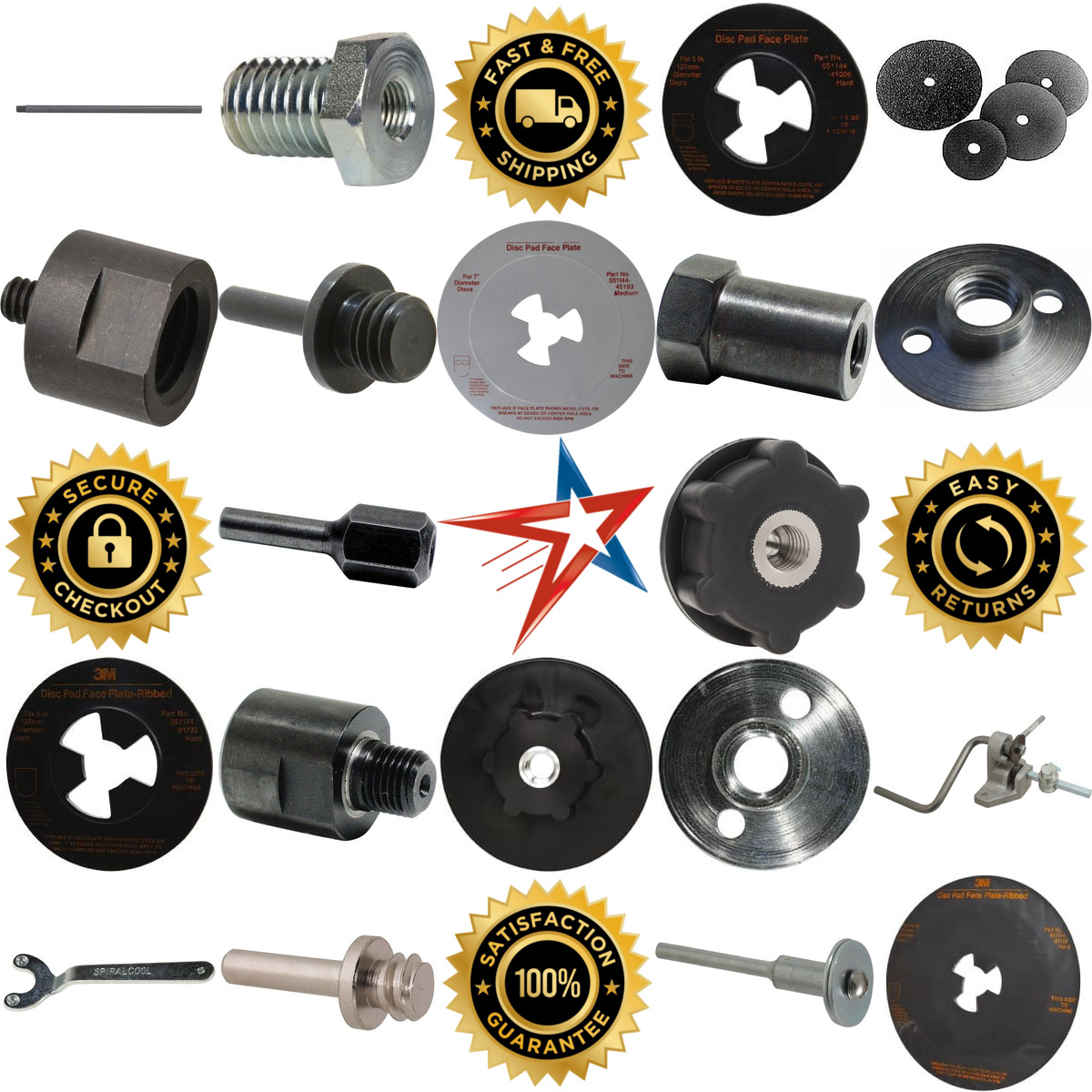 A selection of Disc Hardware products on GoVets