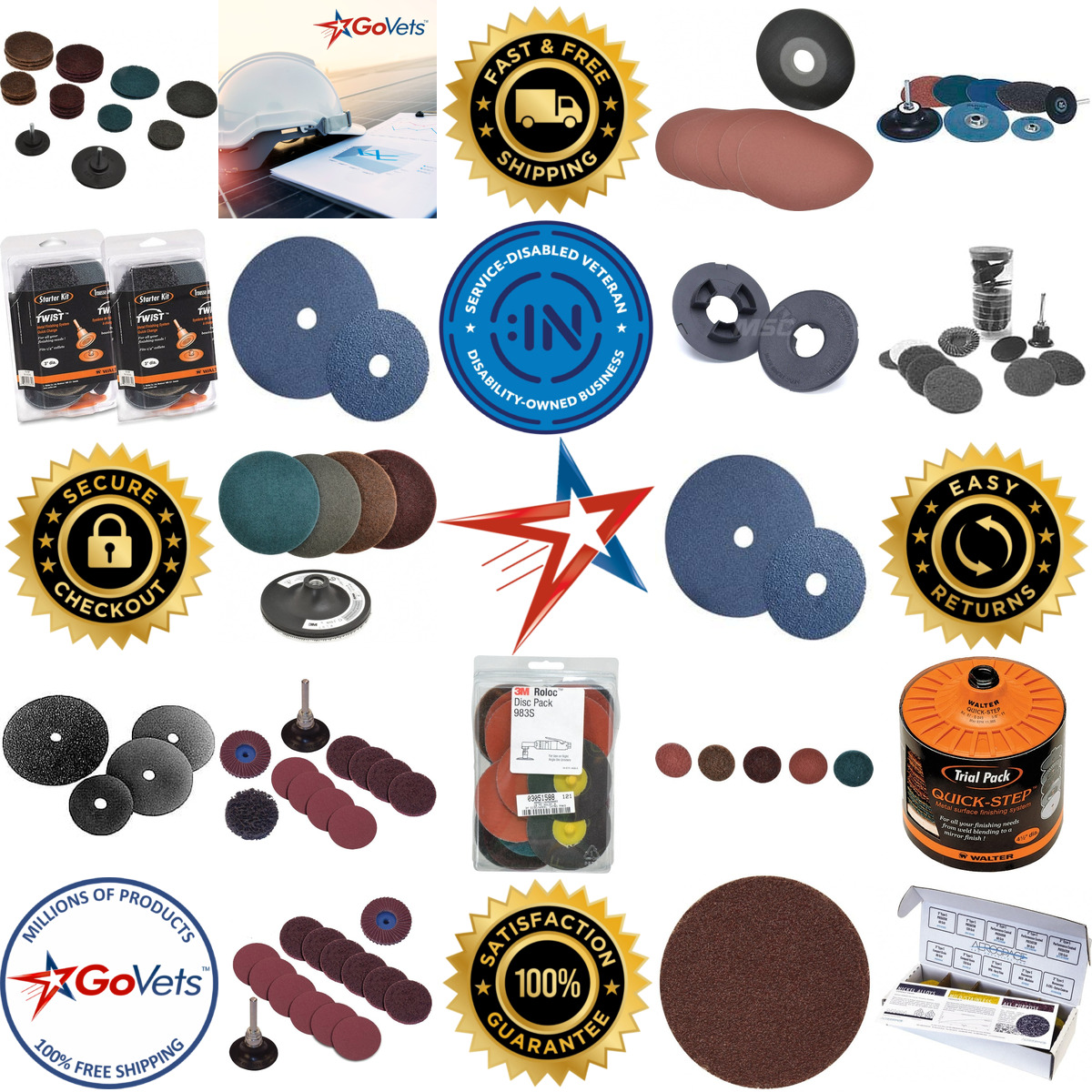 A selection of Disc Kits products on GoVets