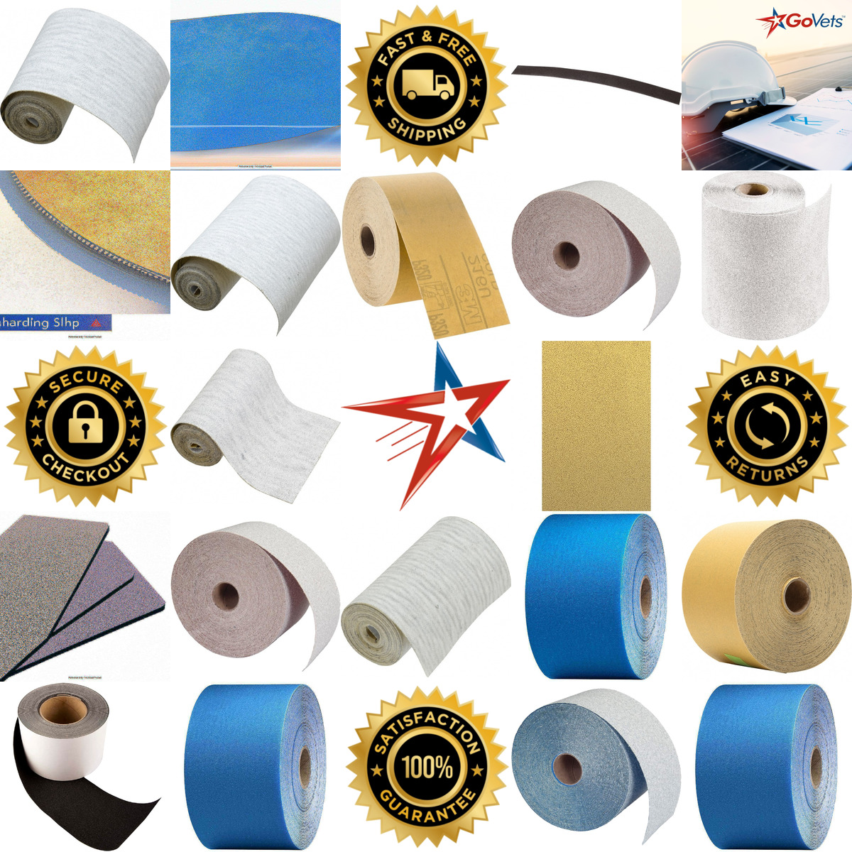 A selection of Adhesive Backed Sanding Sheets products on GoVets