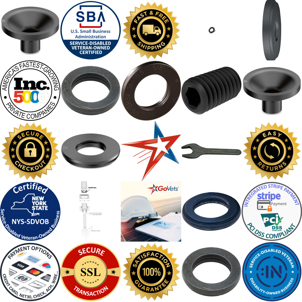 A selection of Collet Accessories products on GoVets