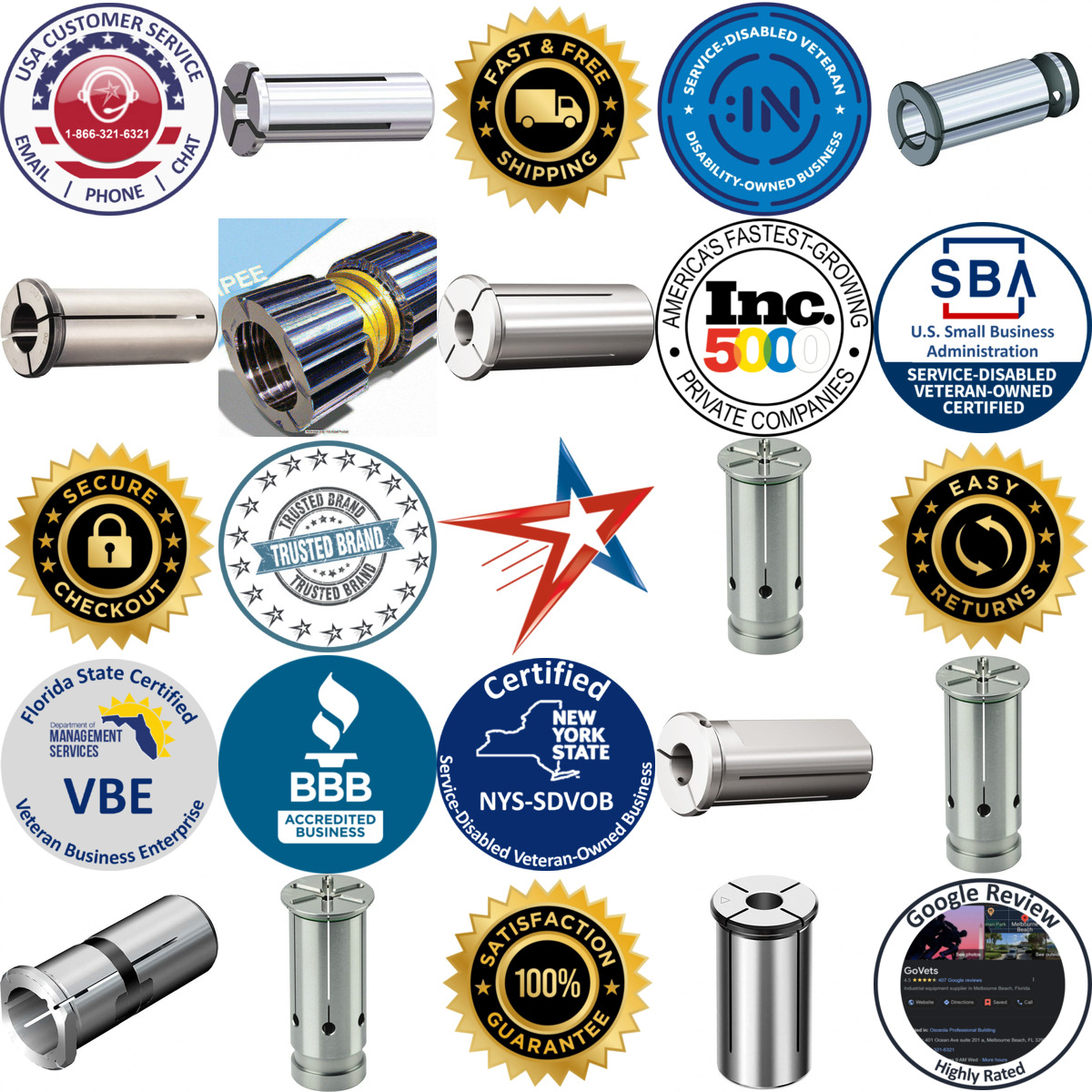 A selection of Hydraulic Chuck Sleeves products on GoVets