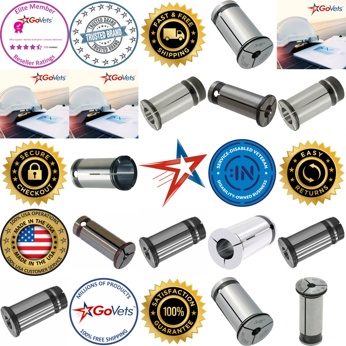 A selection of Milling Chuck Collets products on GoVets