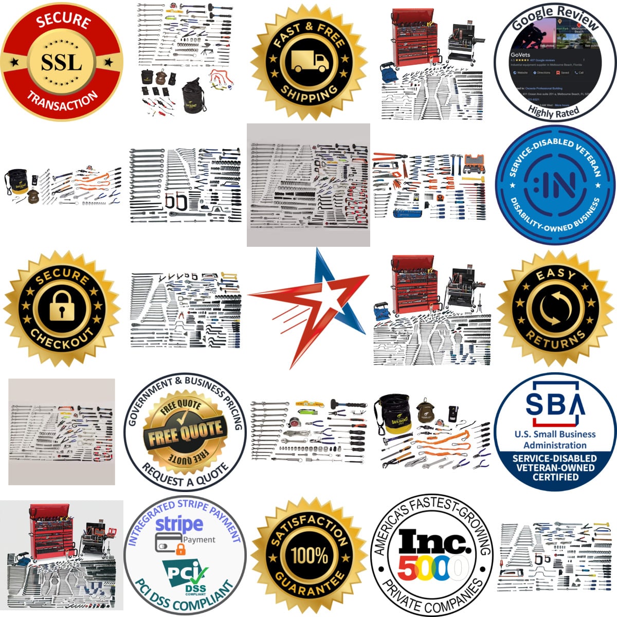 Millions of Products A selection of Williams products on GoVets