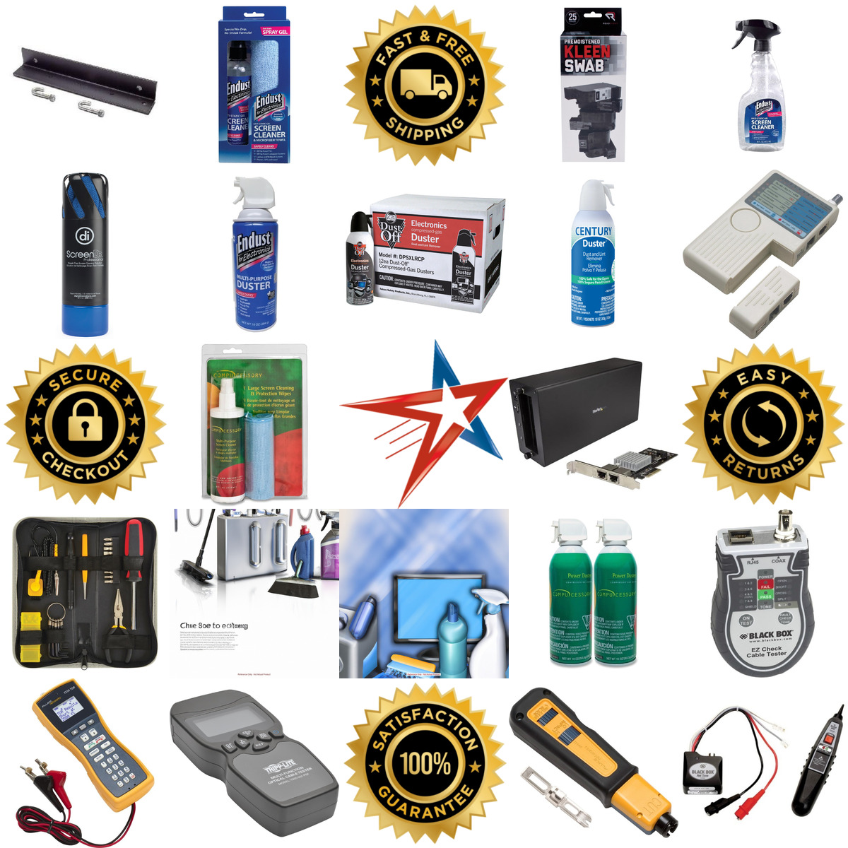 Millions of Products A selection of Computer Cleaning Supplies products on GoVets