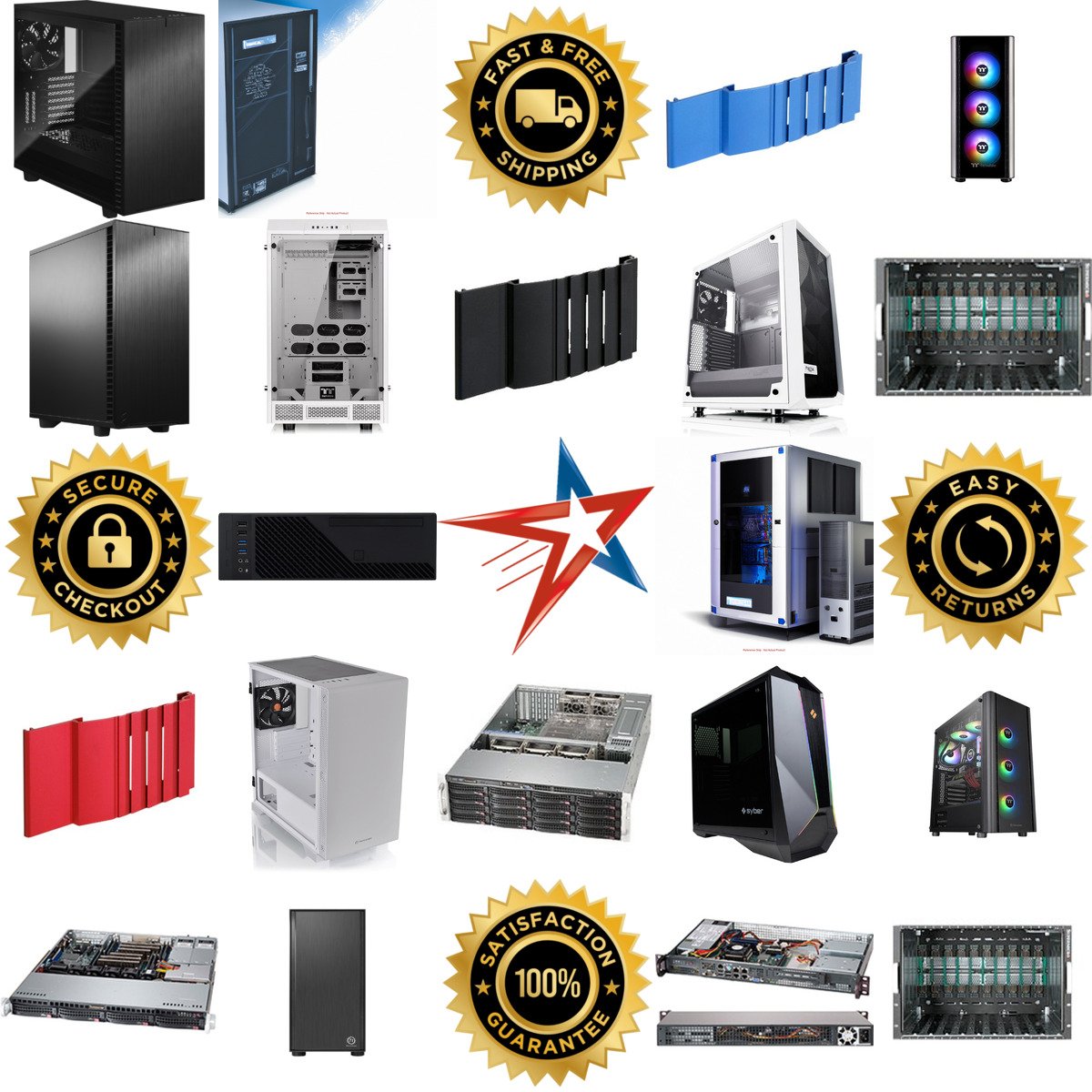 A selection of Computer Cases products on GoVets