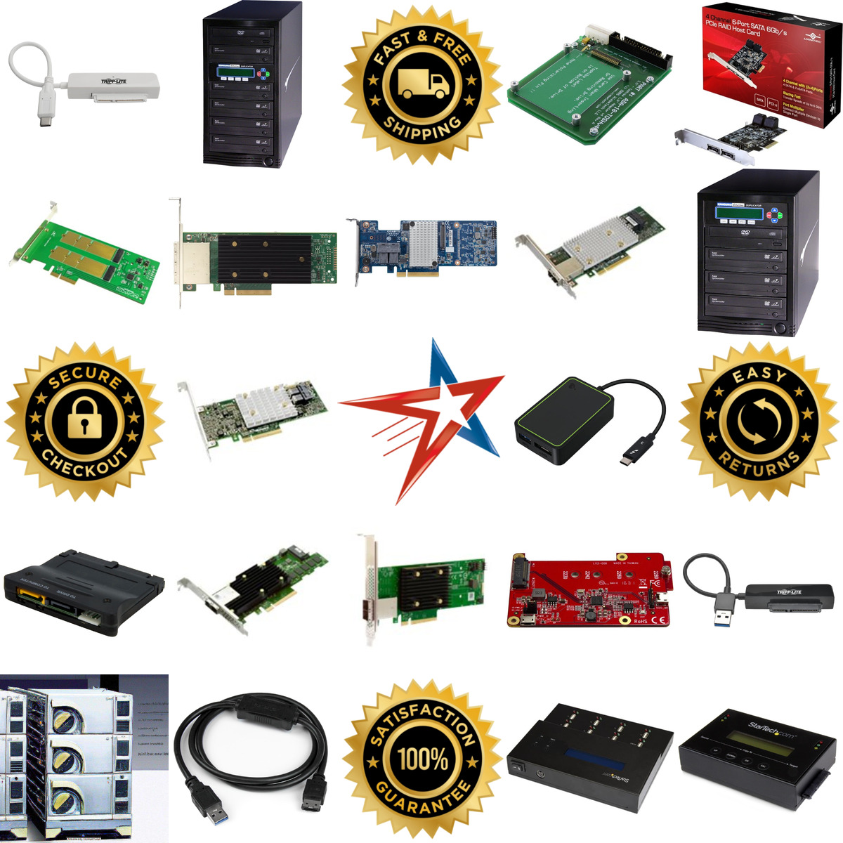 A selection of Duplicator Disk Drives products on GoVets